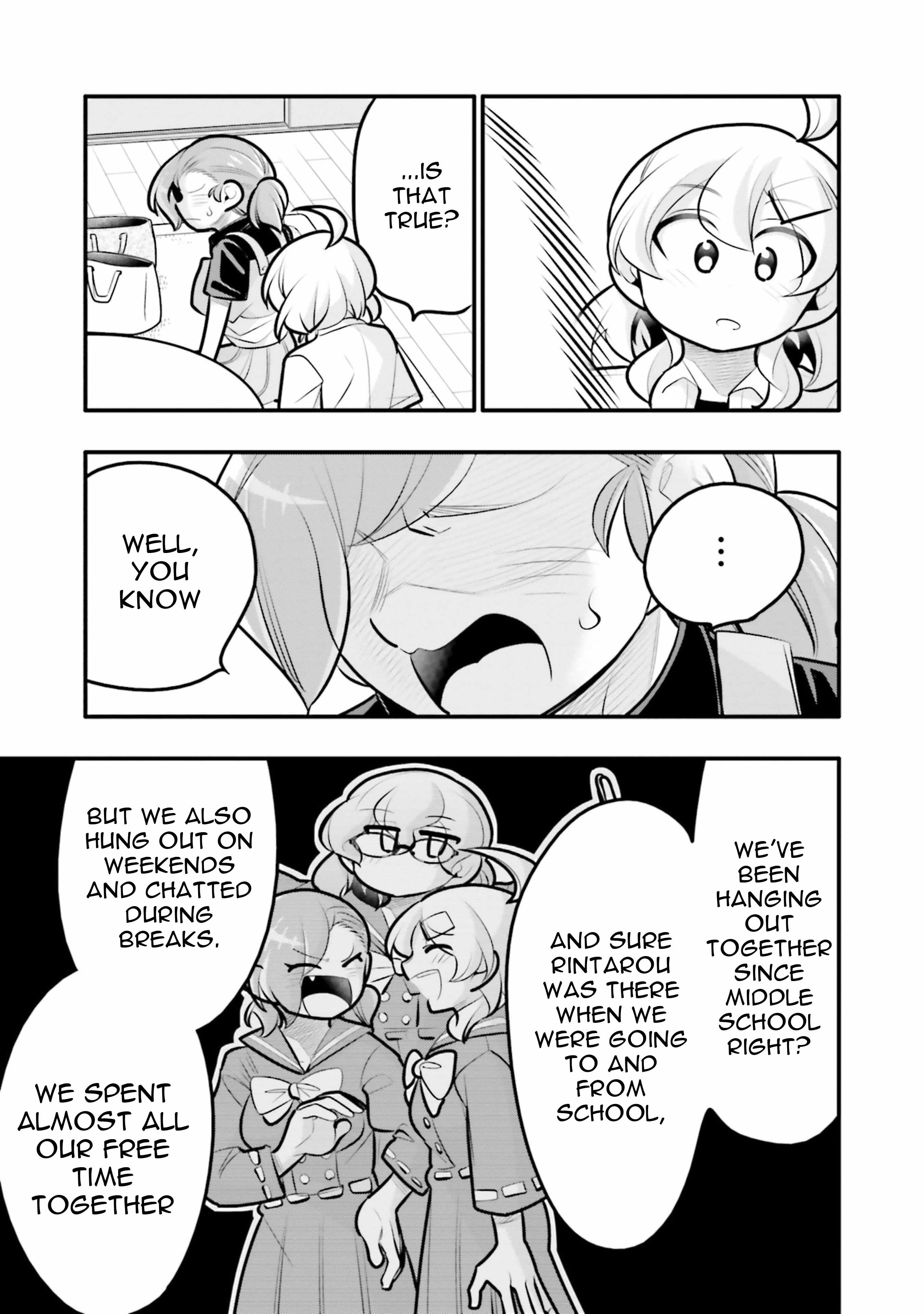 10-nenkan Tomodachi dato Omotteta Otokonoko ni Kokuhaku Sareru Ohanashi Chapter 15.1 - Page 11