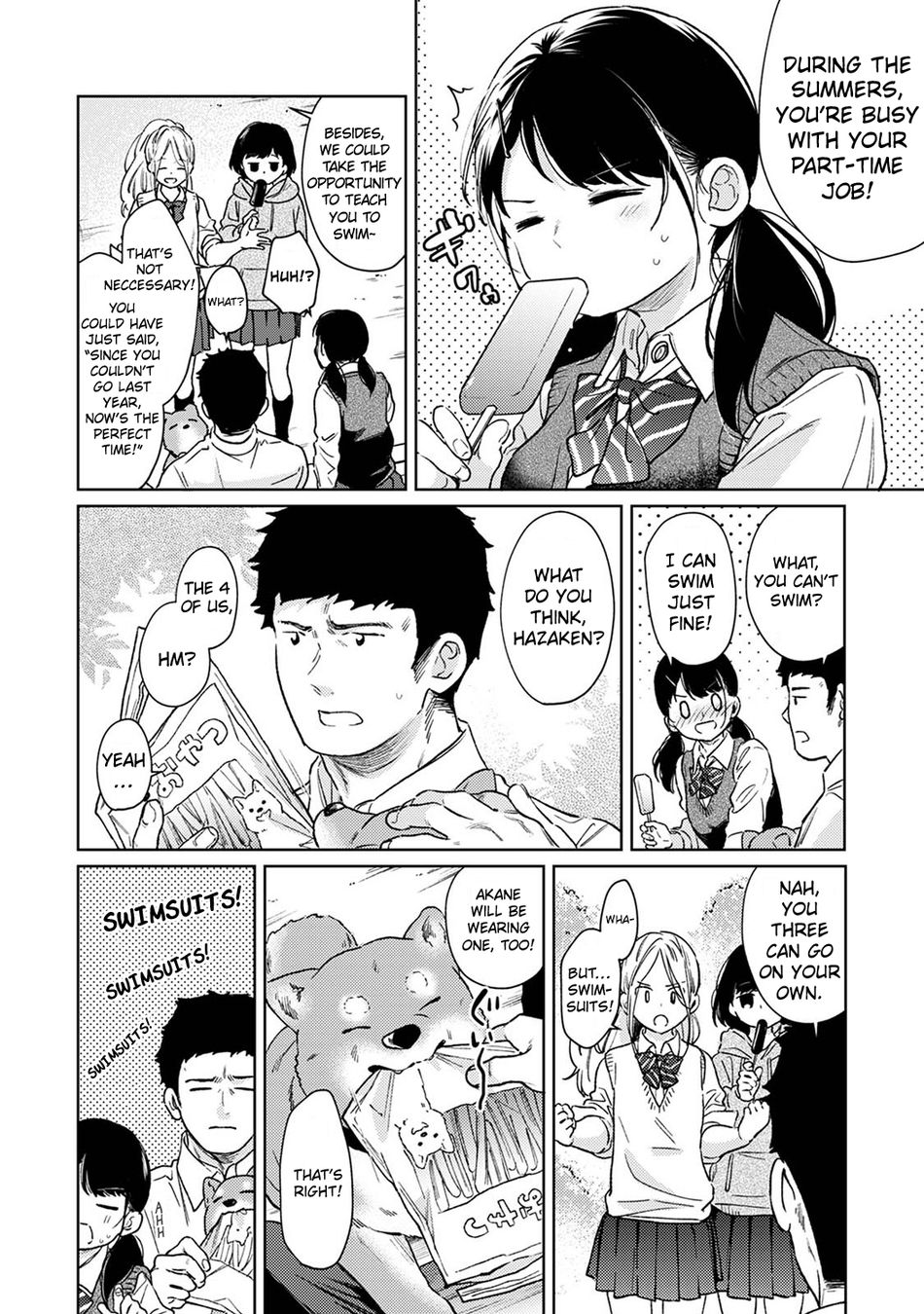 1LDK+JK Ikinari Doukyo? Micchaku!? Hatsu Ecchi!!? Chapter 44 - Page 3