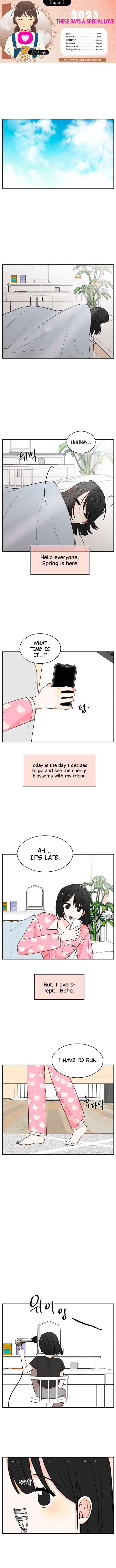 2023 These Days A Special Love Chapter 13 - Page 1