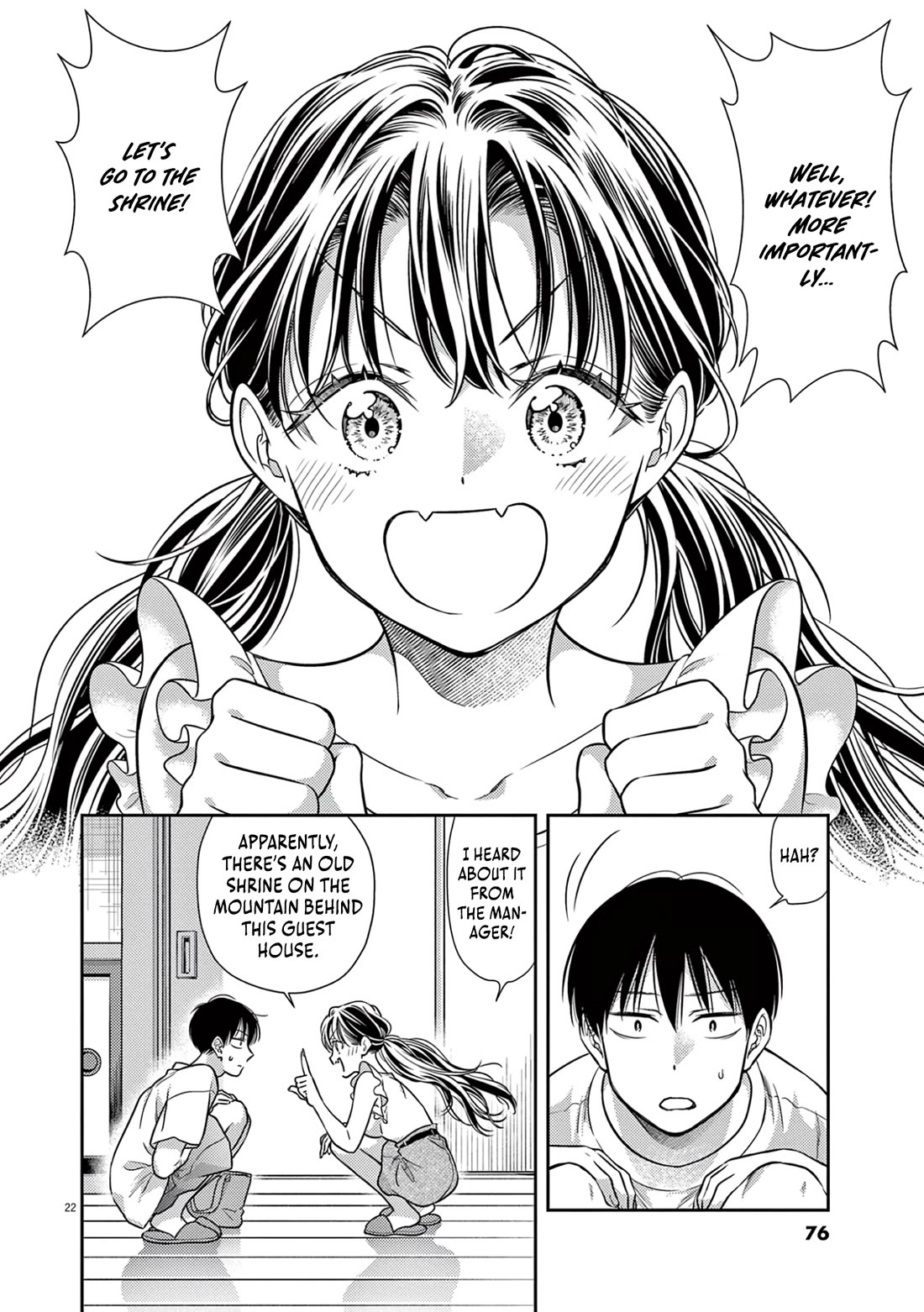 7-dai Tatarimasu no de Hayaku Kekkon shite Kudasai! Chapter 16 - Page 22