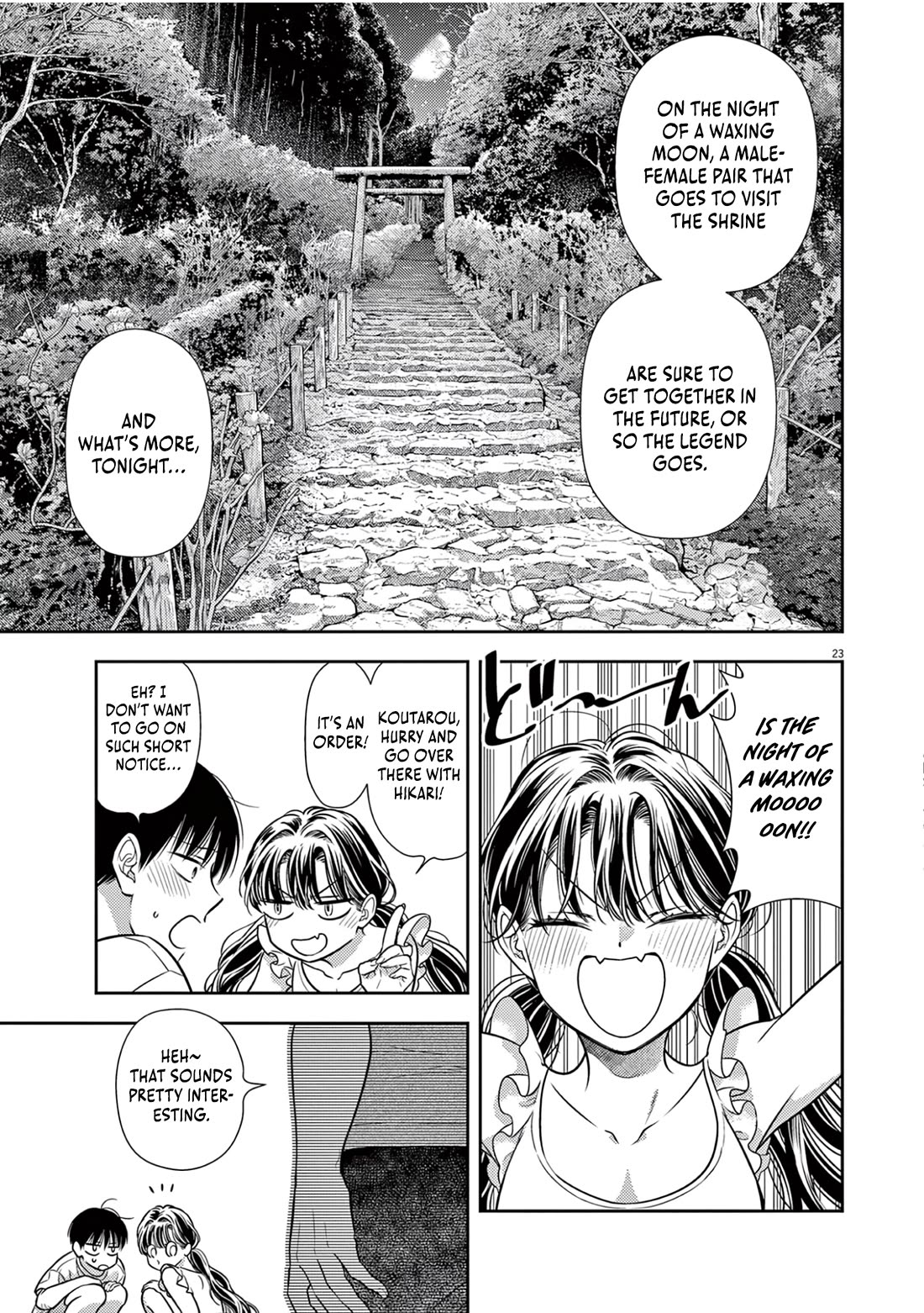 7-dai Tatarimasu no de Hayaku Kekkon shite Kudasai! Chapter 16 - Page 23