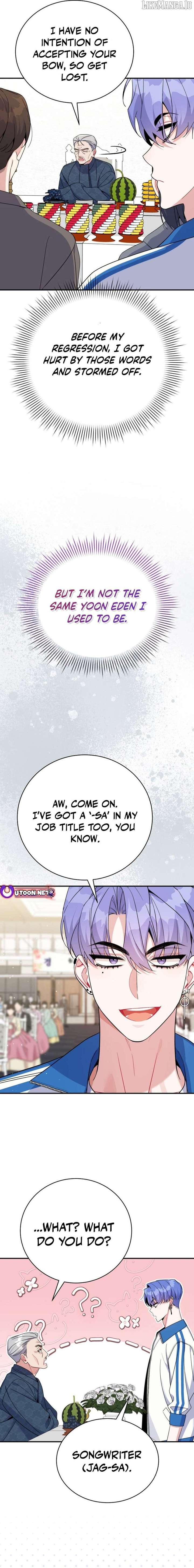 A Blank Slate Regression for the Idol That Lost His Original Mindset Chapter 70 - Page 5