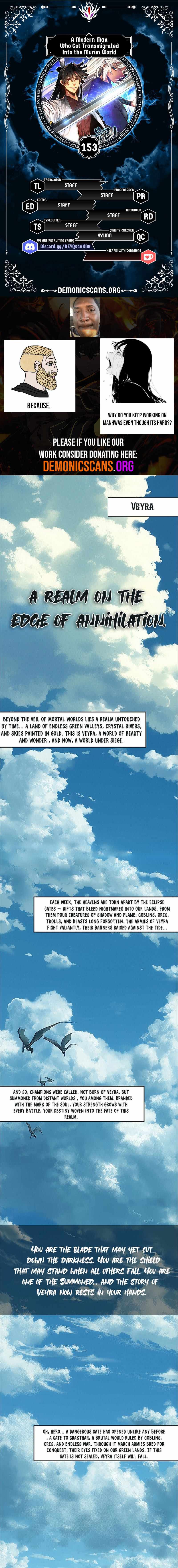 A Modern Man Who Got Transmigrated Into the Murim World Chapter 153 - Page 1