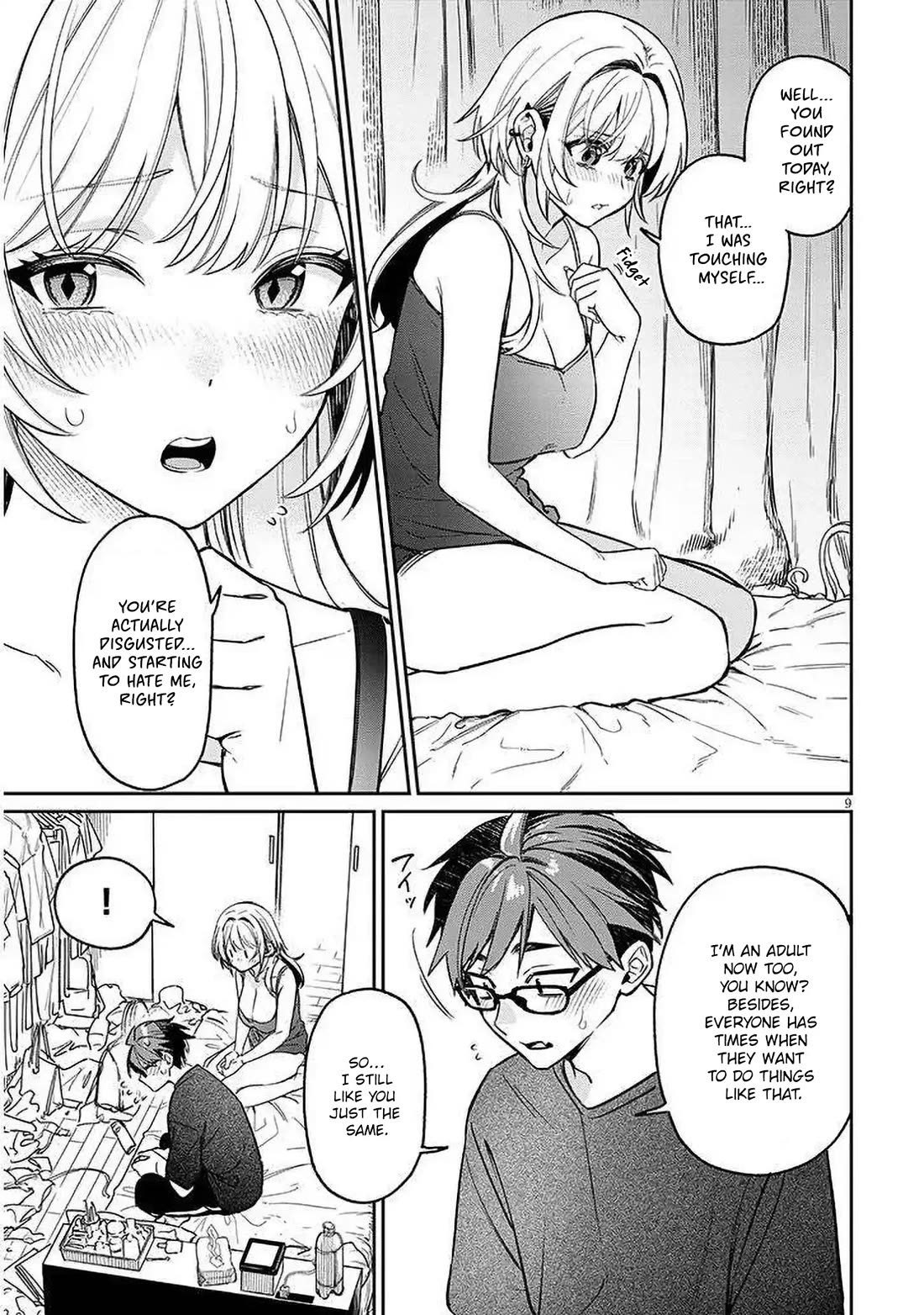 A Quirky Girl Is Inviting Me to Bed Chapter 16.1 - Page 9