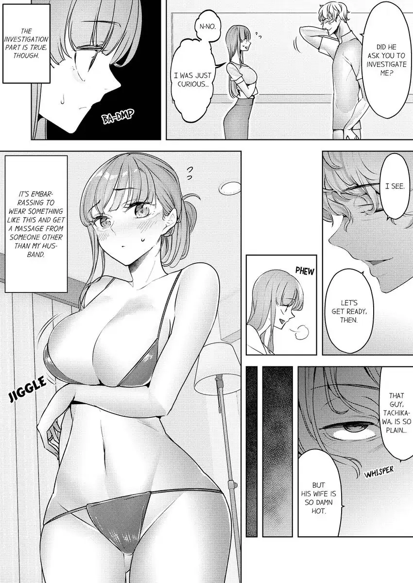 A Sexy Massage While the Hubby’s Away – My Masseur’s Making Me Come With His Thick Fingers…! Chapter 86 - Page 3