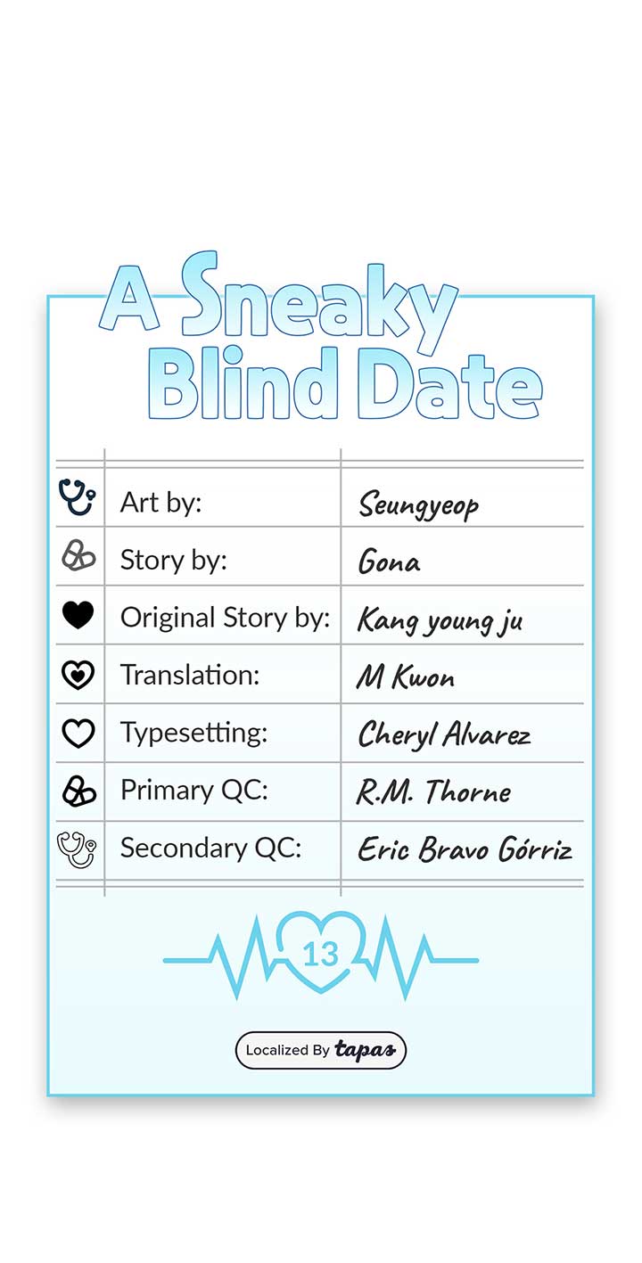 A Sneaky Blind Date Chapter 13 - Page 1