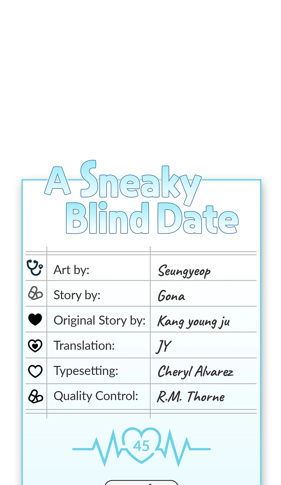 A Sneaky Blind Date Chapter 45 - Page 1
