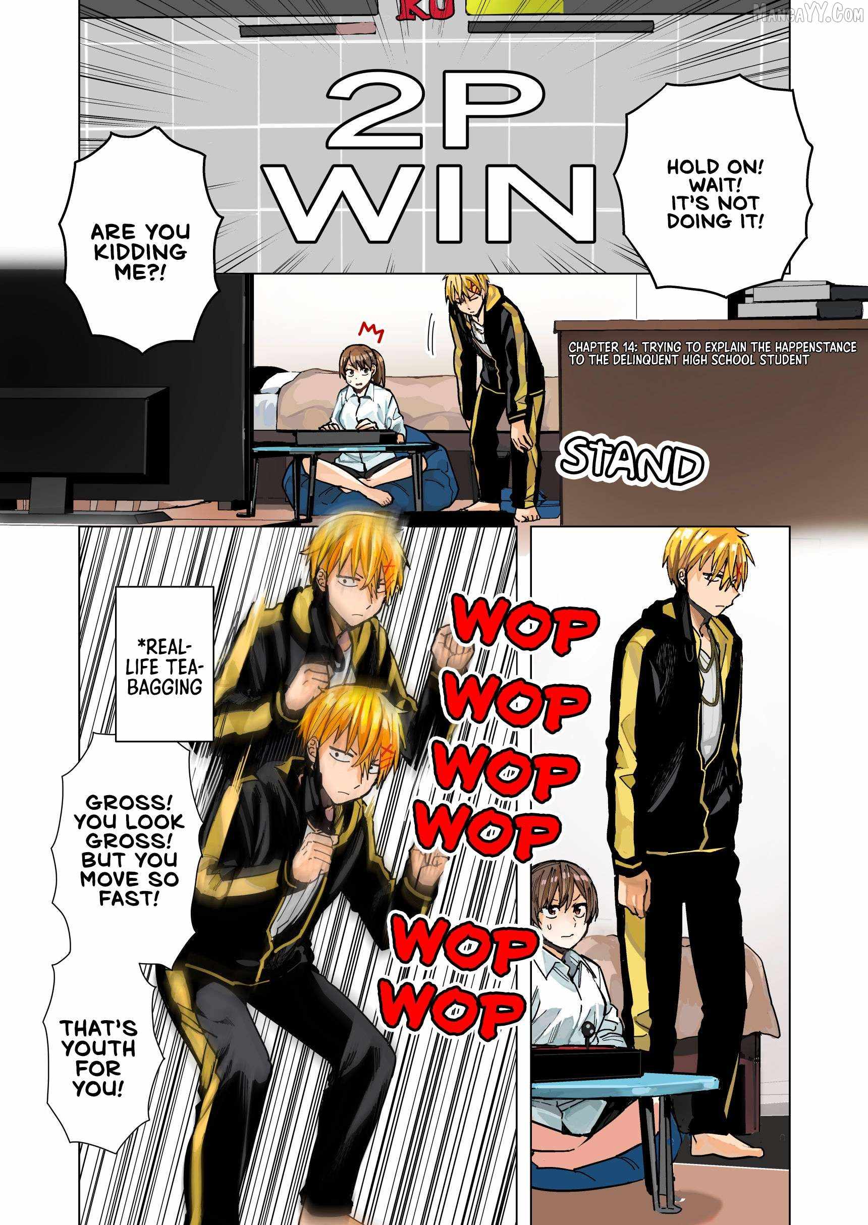 A Story About an Office Lady Getting Attached to a Delinquent High School Boy She Met at an Arcade Chapter 14 - Page 1