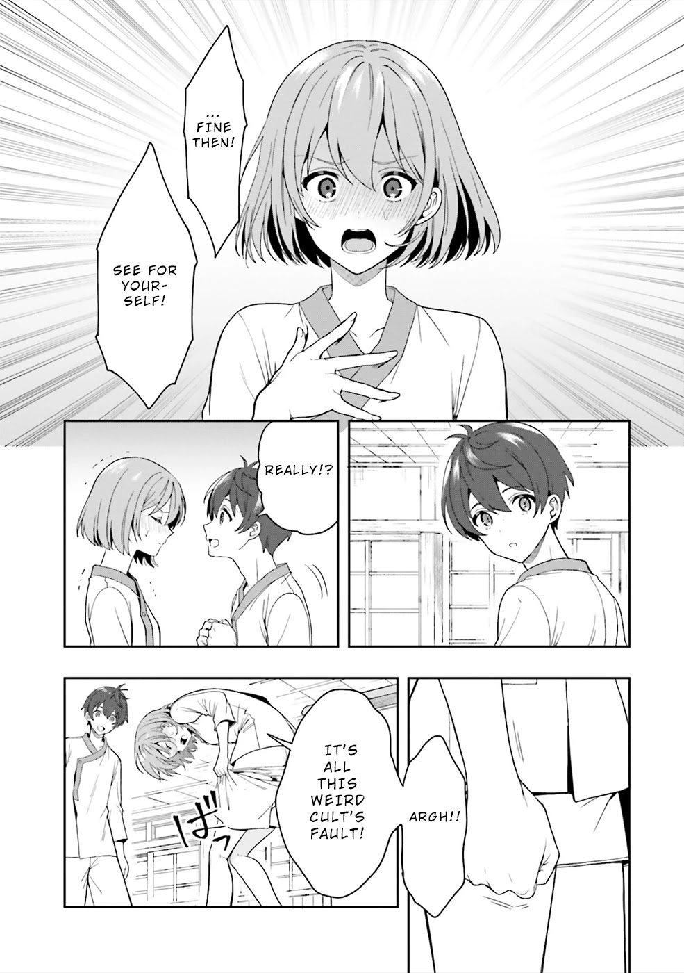 A Thing Hiding in a Erotic Cult Chapter 27.5 - Page 8