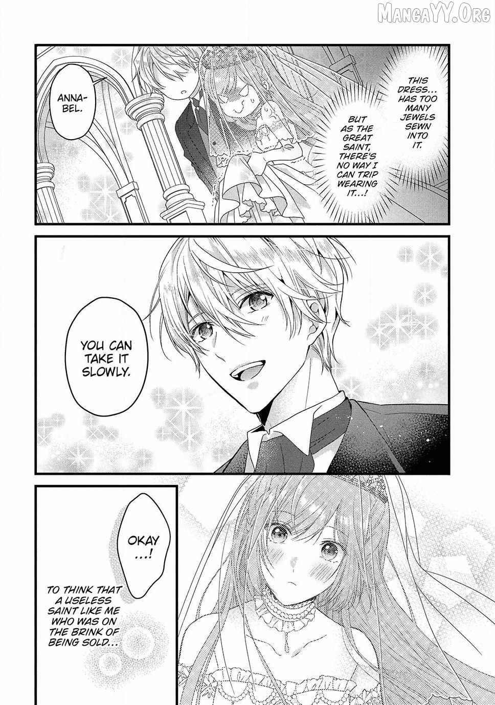 A Useless Saint and a Cursed Paladin: I Confessed to Make Memories but I Was Proposed to Instead Chapter 13.1 - Page 6