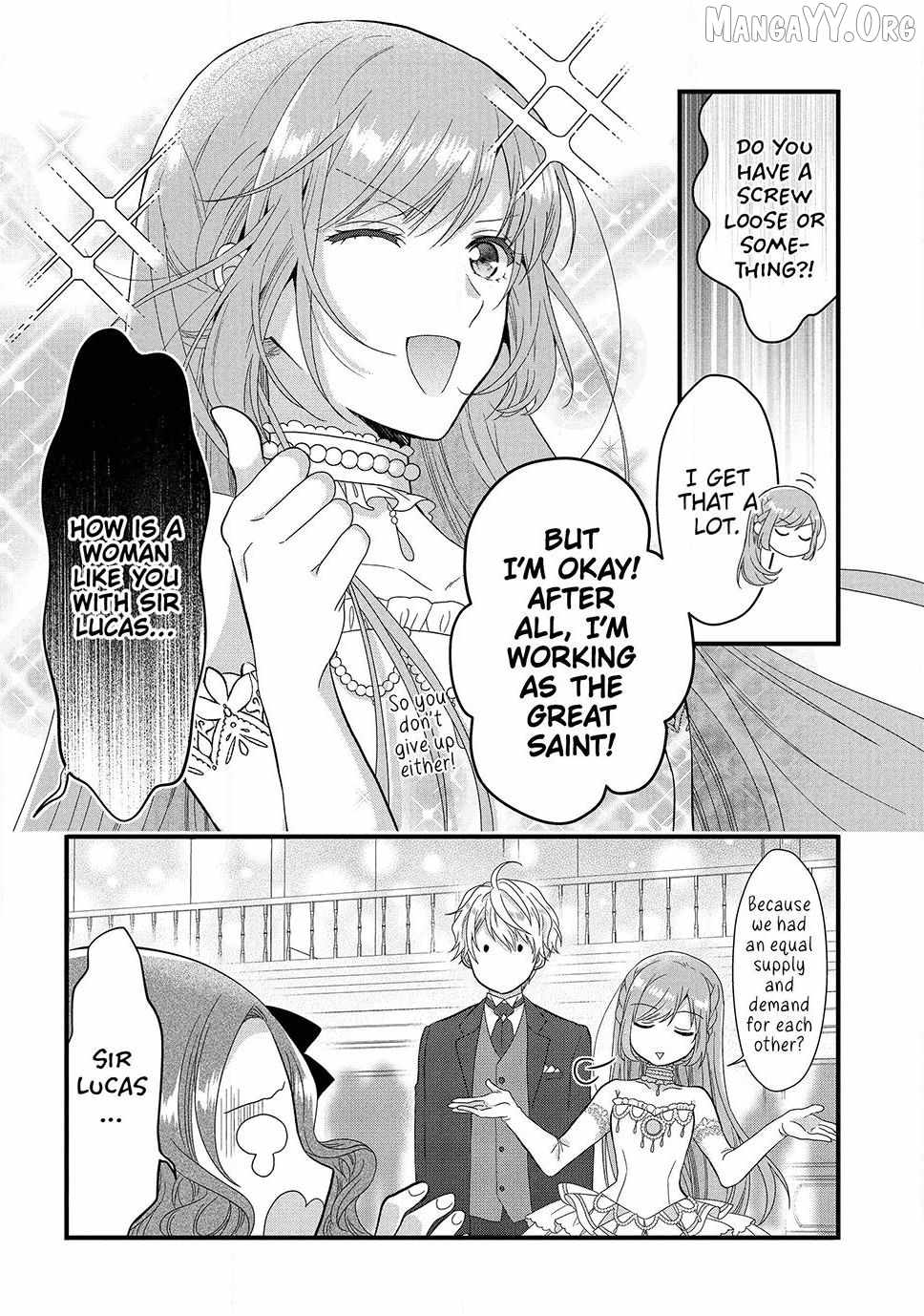 A Useless Saint and a Cursed Paladin: I Confessed to Make Memories but I Was Proposed to Instead Chapter 13.2 - Page 8