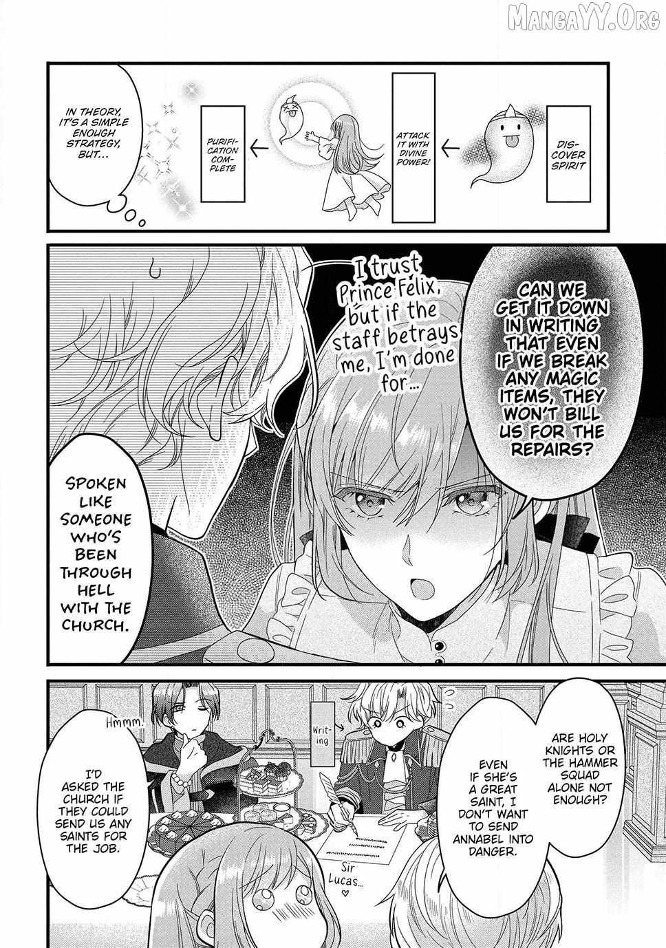 A Useless Saint and a Cursed Paladin: I Confessed to Make Memories but I Was Proposed to Instead Chapter 14.1 - Page 10