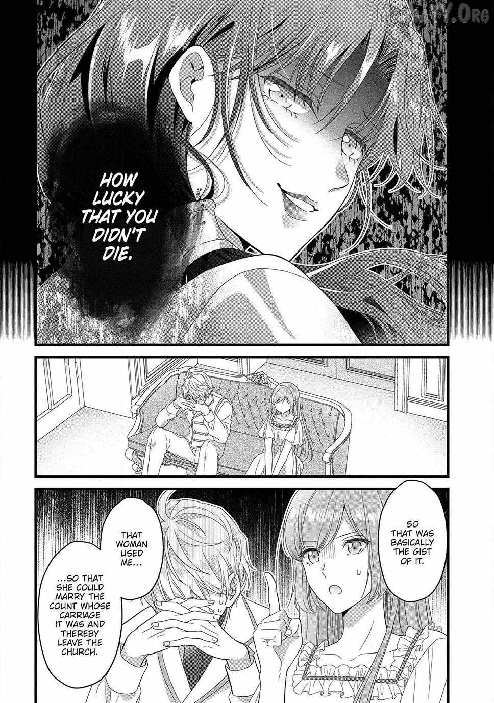 A Useless Saint and a Cursed Paladin: I Confessed to Make Memories but I Was Proposed to Instead Chapter 17.2 - Page 8