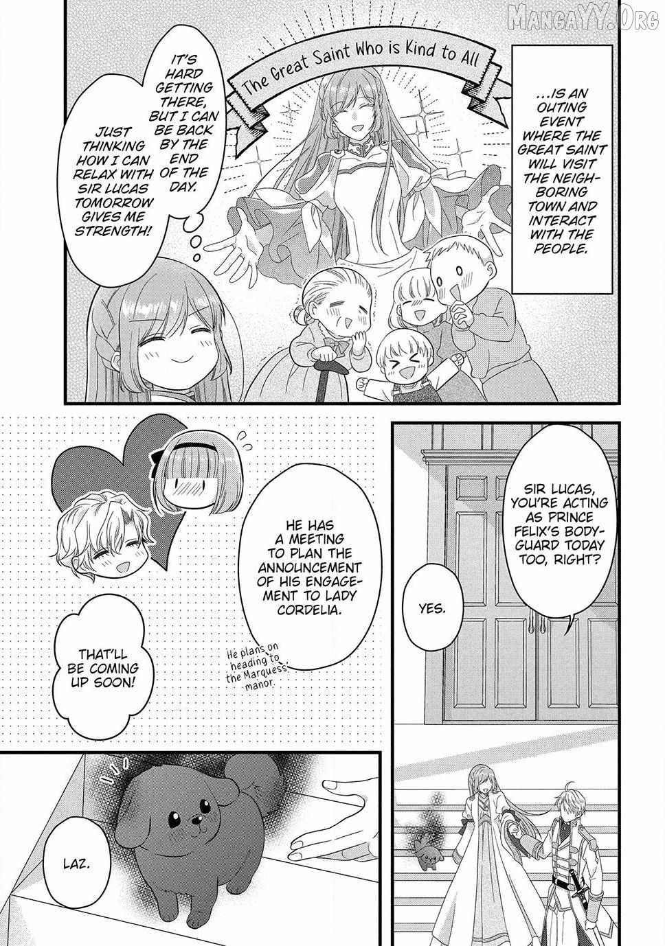 A Useless Saint and a Cursed Paladin: I Confessed to Make Memories but I Was Proposed to Instead Chapter 18.2 - Page 3