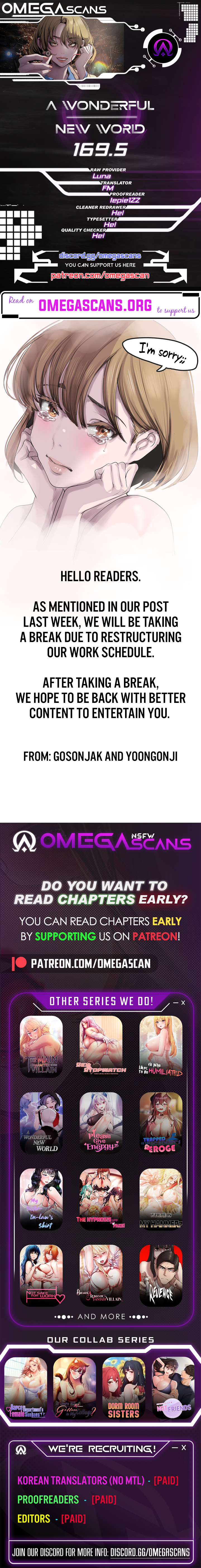 A Wonderful New World Chapter 169.5 - Page 1