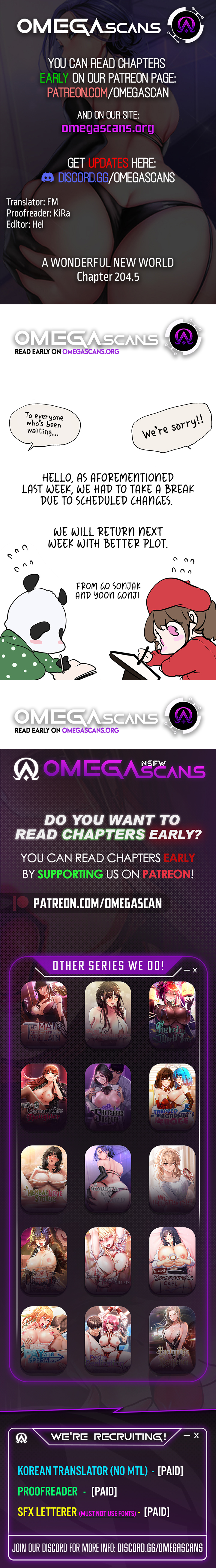 A Wonderful New World Chapter 204.5 - Page 1