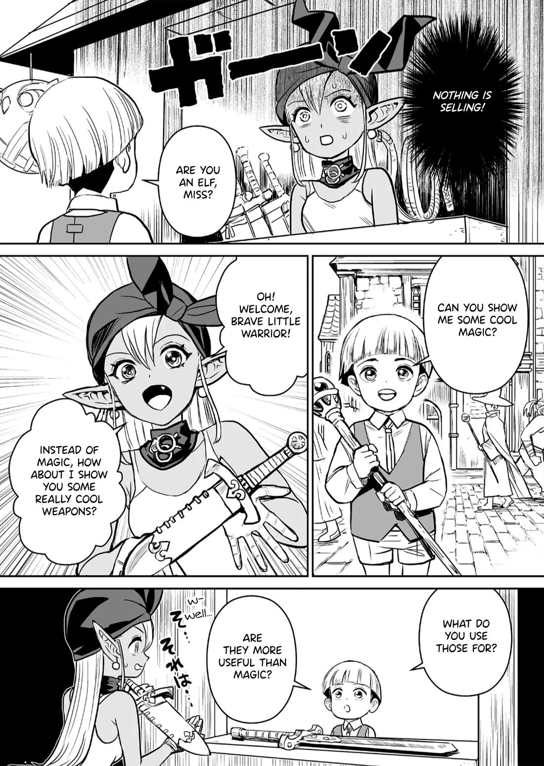 Abandoned: The Hero Who’s So Strong He Breaks Every Weapon, and the Elf Weaponsmith Chapter 1 - Page 14