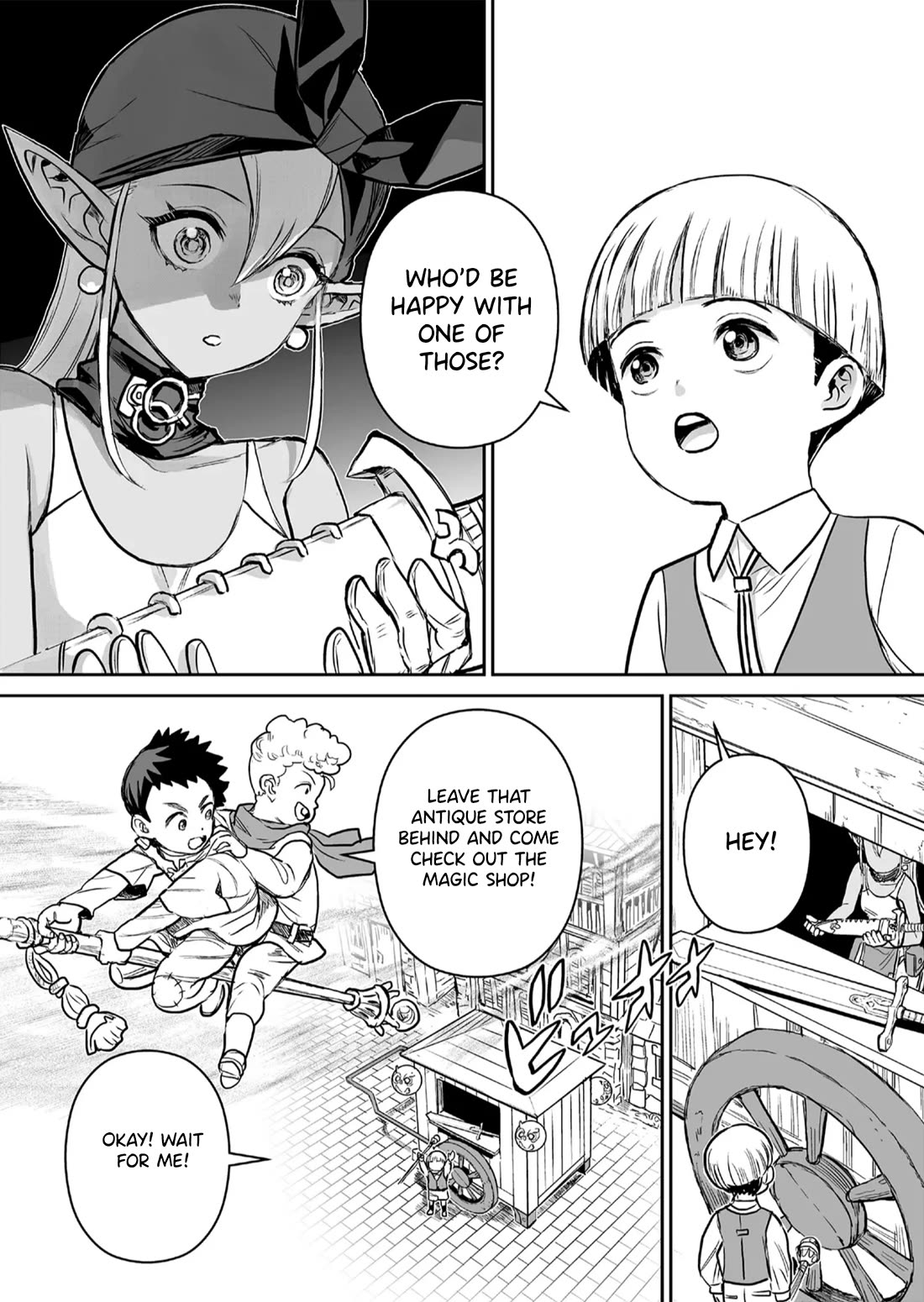 Abandoned: The Hero Who’s So Strong He Breaks Every Weapon, and the Elf Weaponsmith Chapter 1 - Page 15