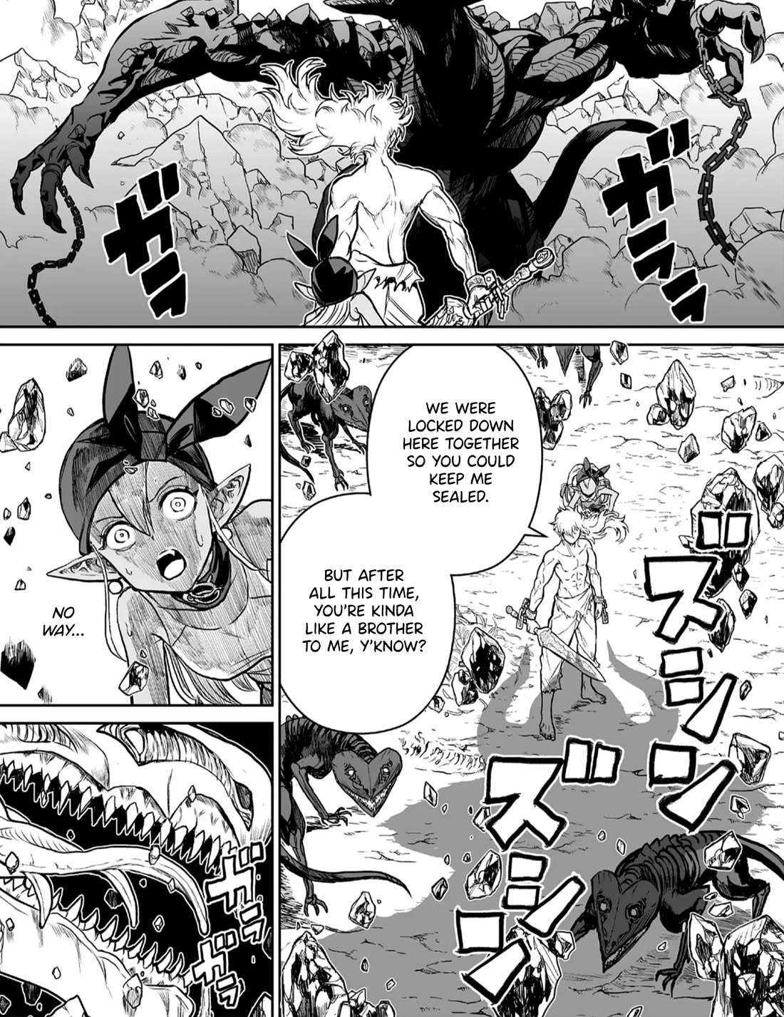 Abandoned: The Hero Who’s So Strong He Breaks Every Weapon, and the Elf Weaponsmith Chapter 1 - Page 37