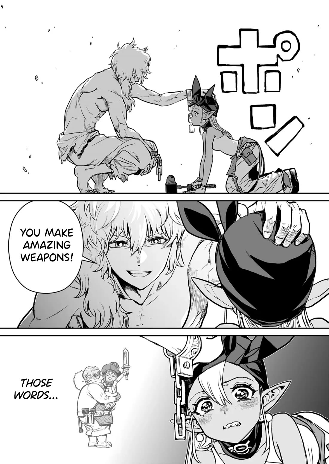 Abandoned: The Hero Who’s So Strong He Breaks Every Weapon, and the Elf Weaponsmith Chapter 1 - Page 48