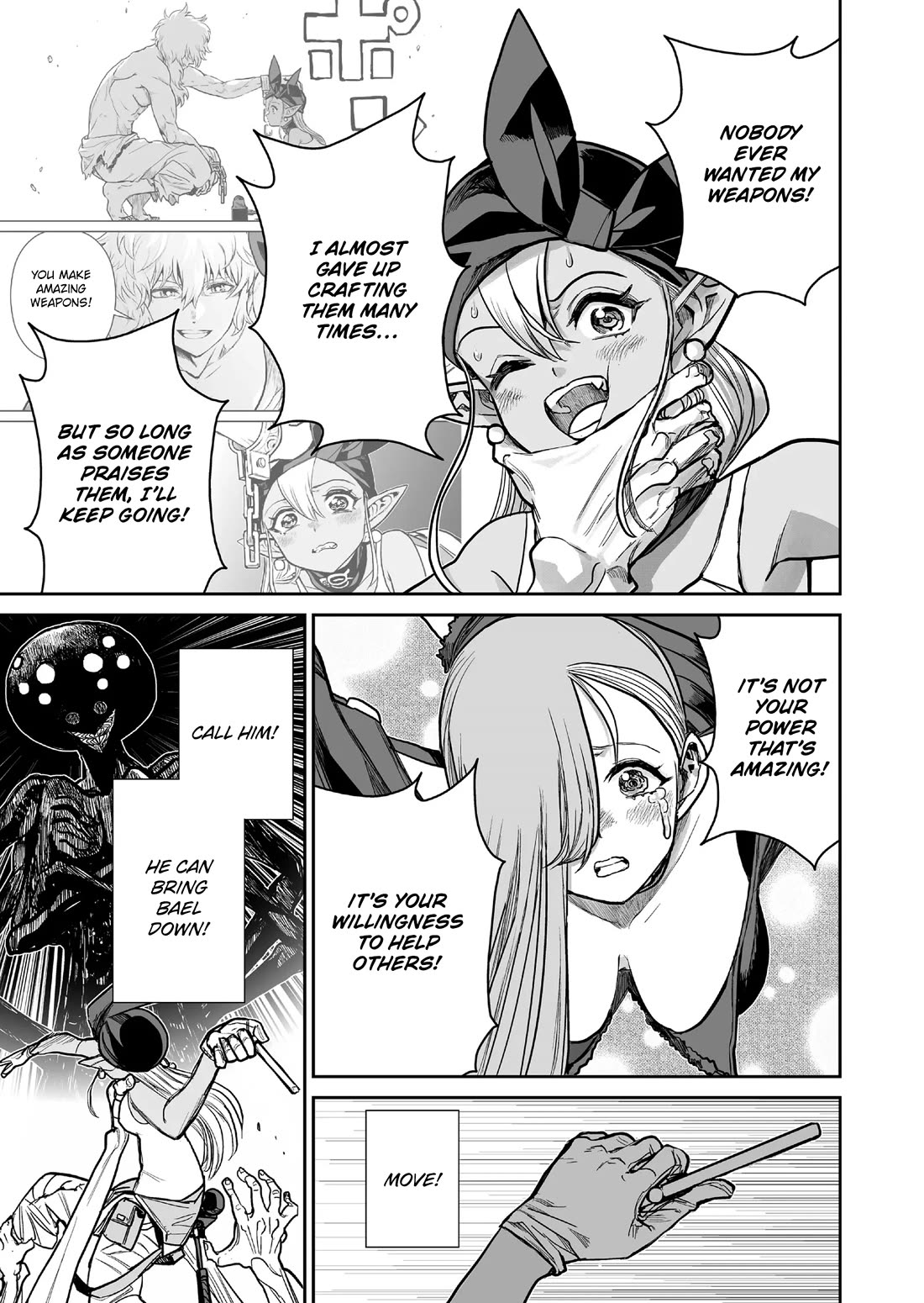 Abandoned: The Hero Who’s So Strong He Breaks Every Weapon, and the Elf Weaponsmith Chapter 10 - Page 13