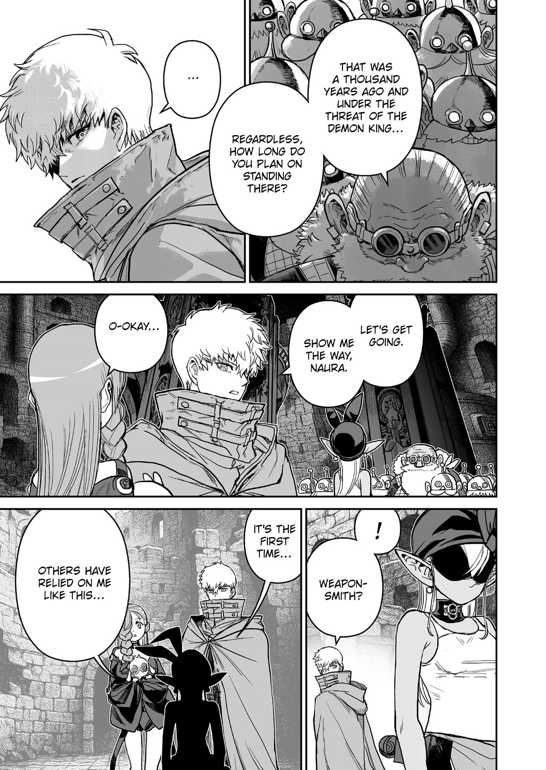 Abandoned: The Hero Who’s So Strong He Breaks Every Weapon, and the Elf Weaponsmith Chapter 16 - Page 7