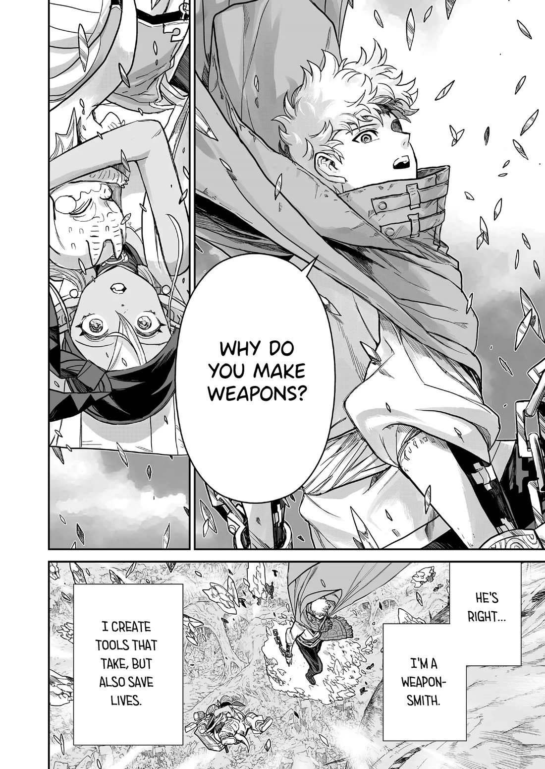 Abandoned: The Hero Who’s So Strong He Breaks Every Weapon, and the Elf Weaponsmith Chapter 5 - Page 8