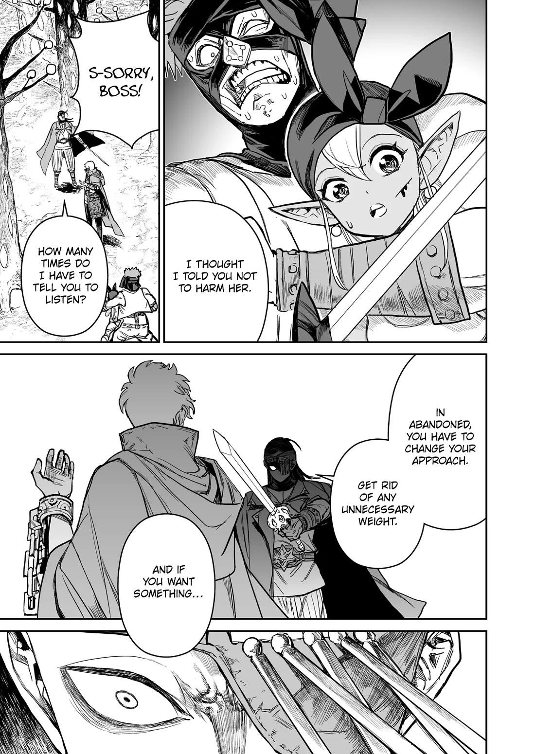 Abandoned: The Hero Who’s So Strong He Breaks Every Weapon, and the Elf Weaponsmith Chapter 7 - Page 11