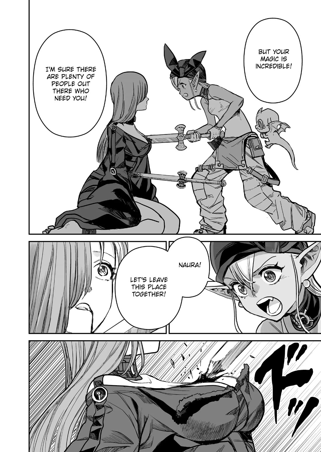 Abandoned: The Hero Who’s So Strong He Breaks Every Weapon, and the Elf Weaponsmith Chapter 9 - Page 8