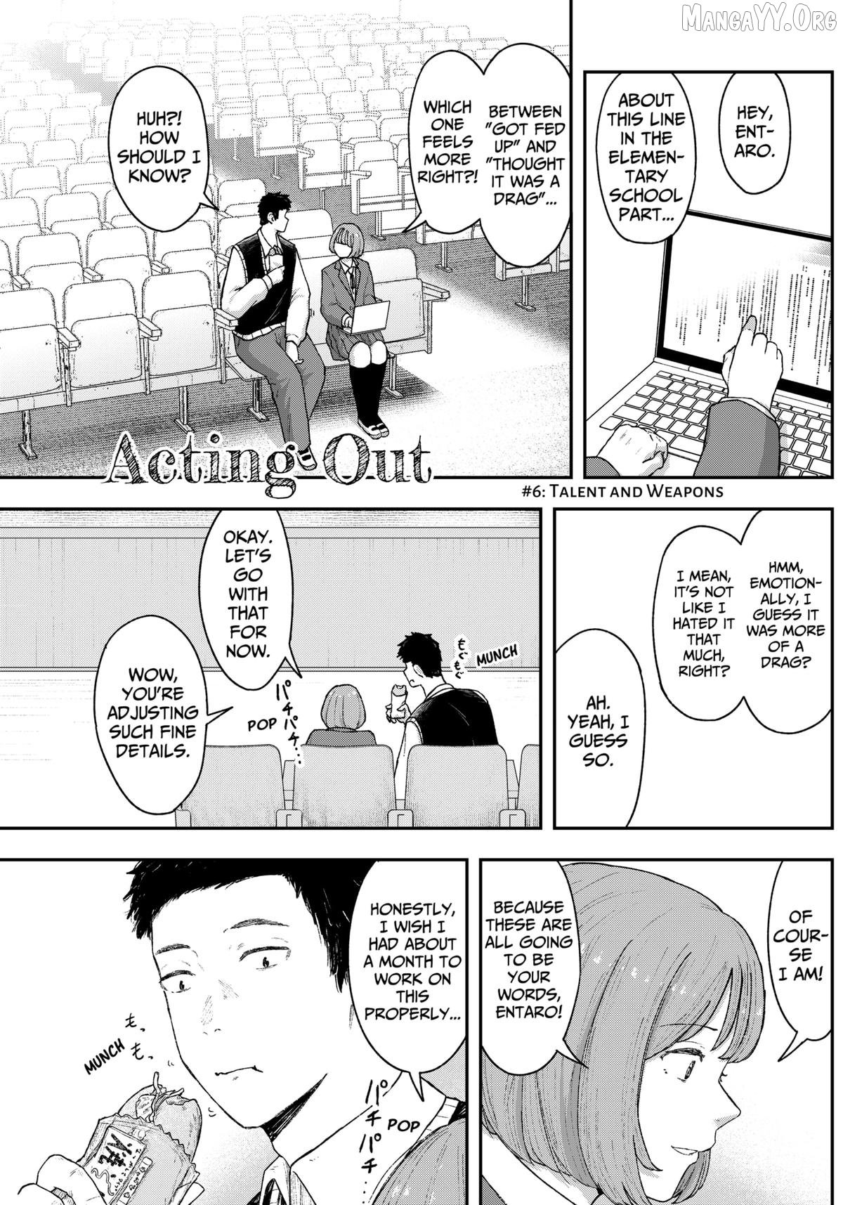 Acting Out Chapter 6 - Page 1