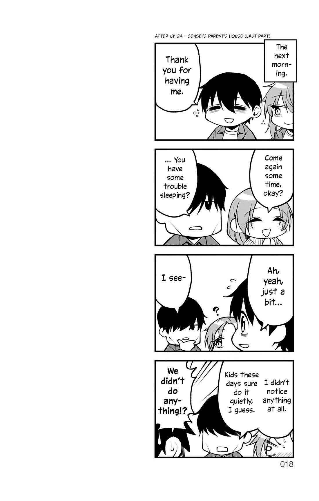 Akanabe-sensei Doesn’t Know about Embarrassment Chapter 35.6 - Page 7