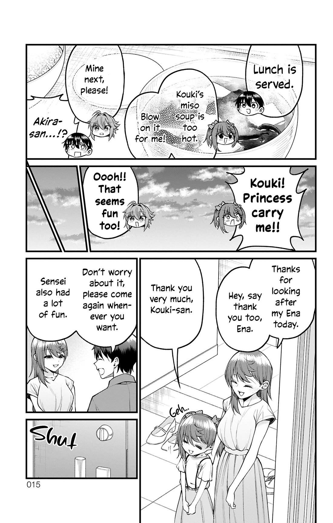 Akanabe-sensei Doesn’t Know about Embarrassment Chapter 36 - Page 11