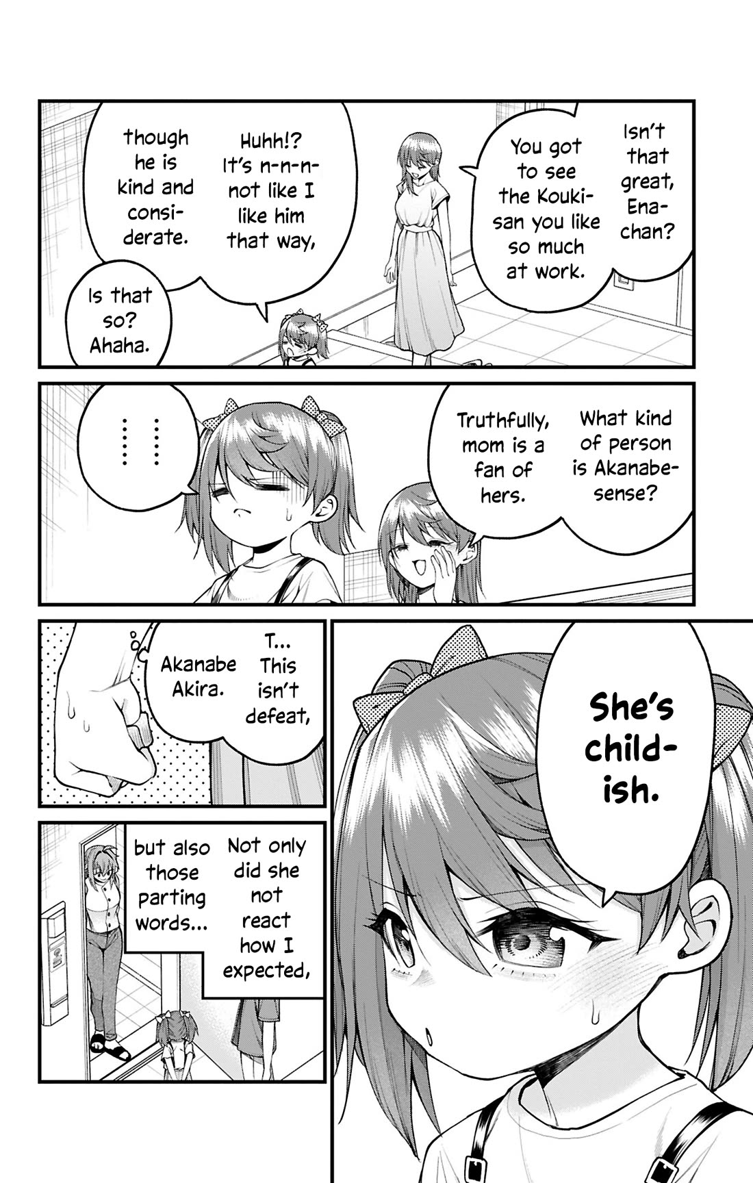 Akanabe-sensei Doesn’t Know about Embarrassment Chapter 36 - Page 12