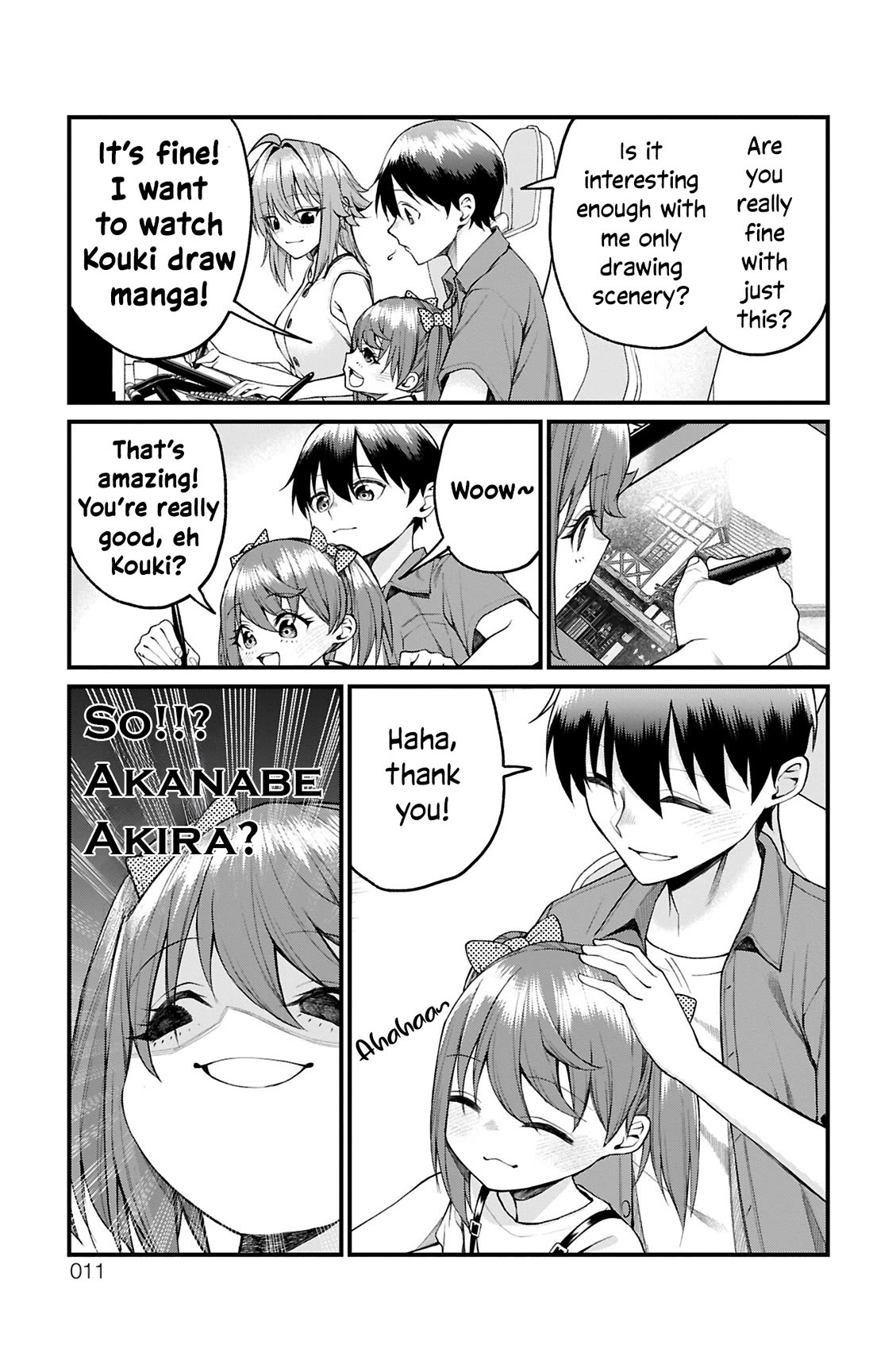 Akanabe-sensei Doesn’t Know about Embarrassment Chapter 36 - Page 7