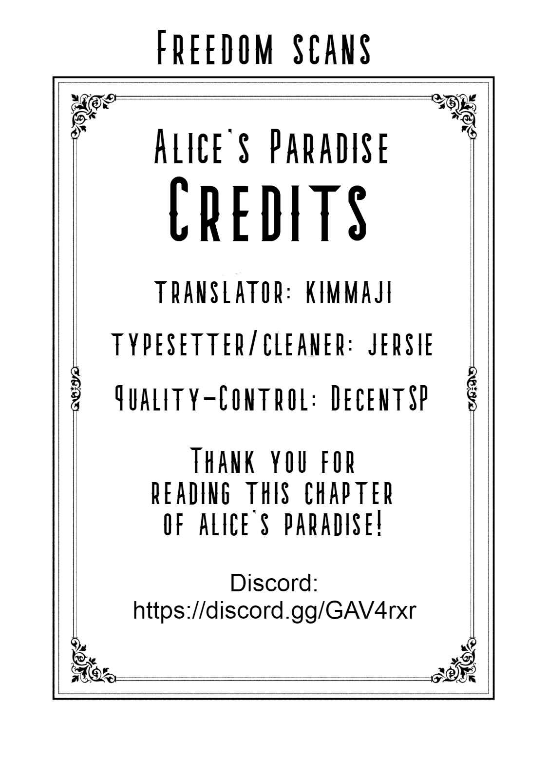 Alice no Rakuen Chapter 1 - Page 54