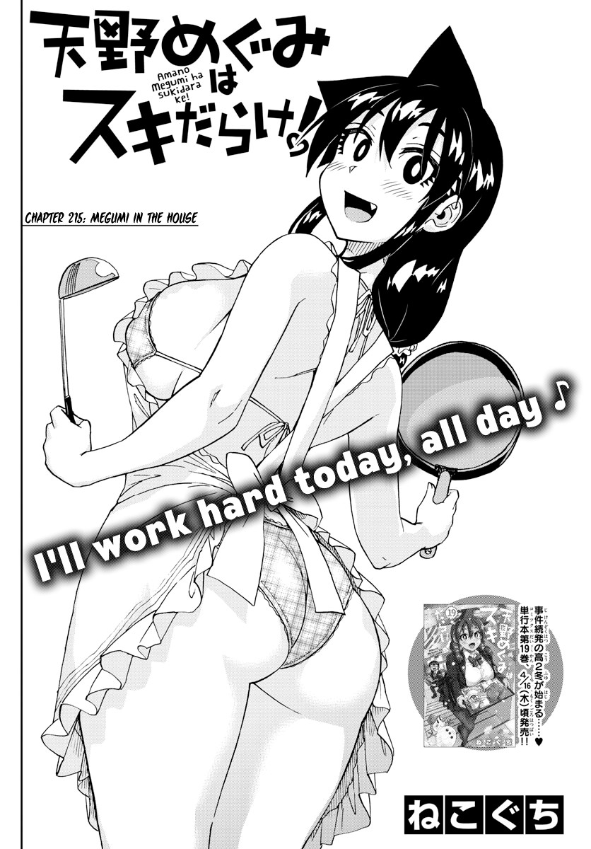 Amano Megumi wa Suki Darake! Chapter 215 - Page 2