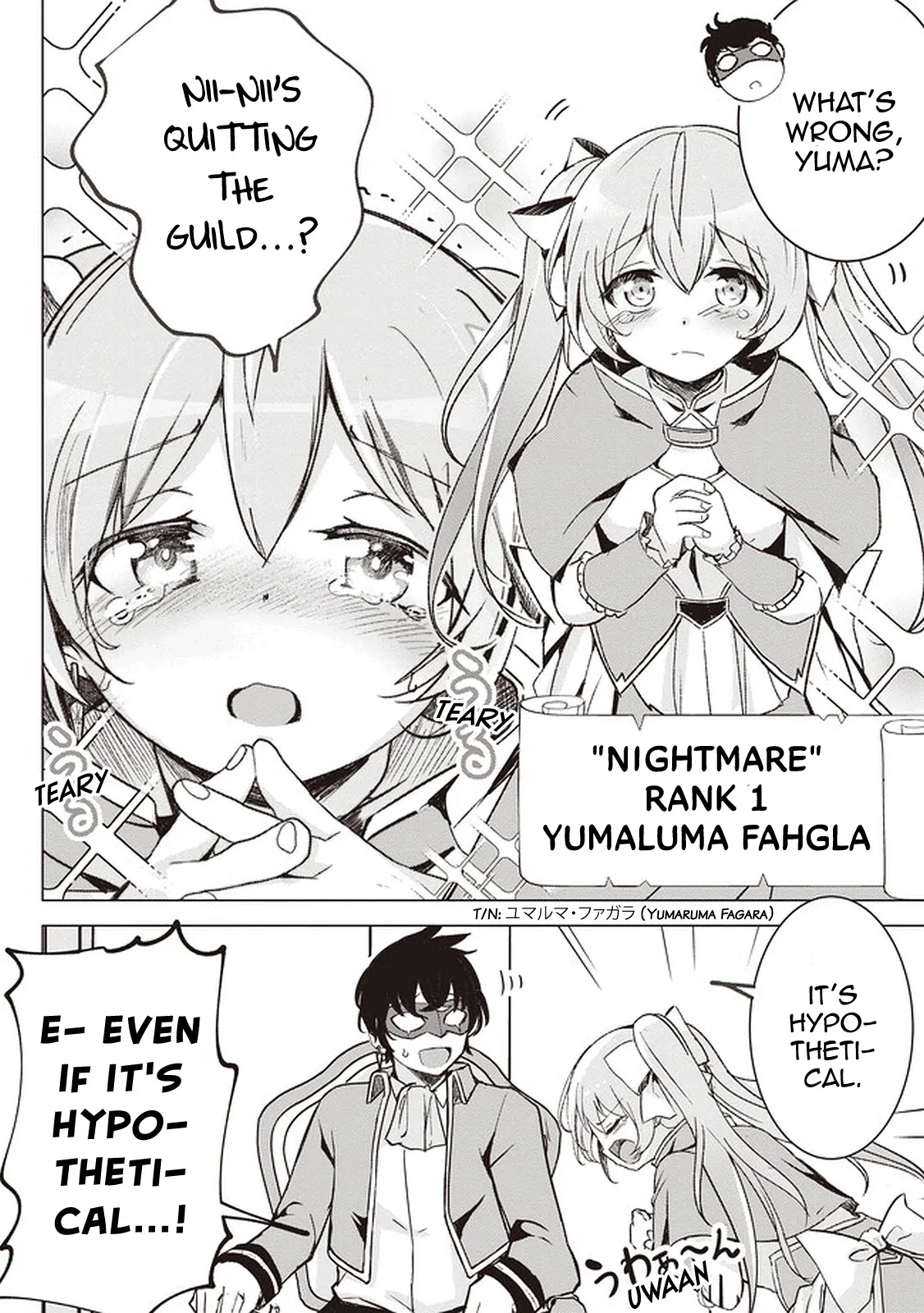 Another World’s Highest Guild Leader ~I’m the Weakest in the Guild, but I Can’t Quit the Guild Because of the Heavy Love of All the Guild Members~ Chapter 1 - Page 11