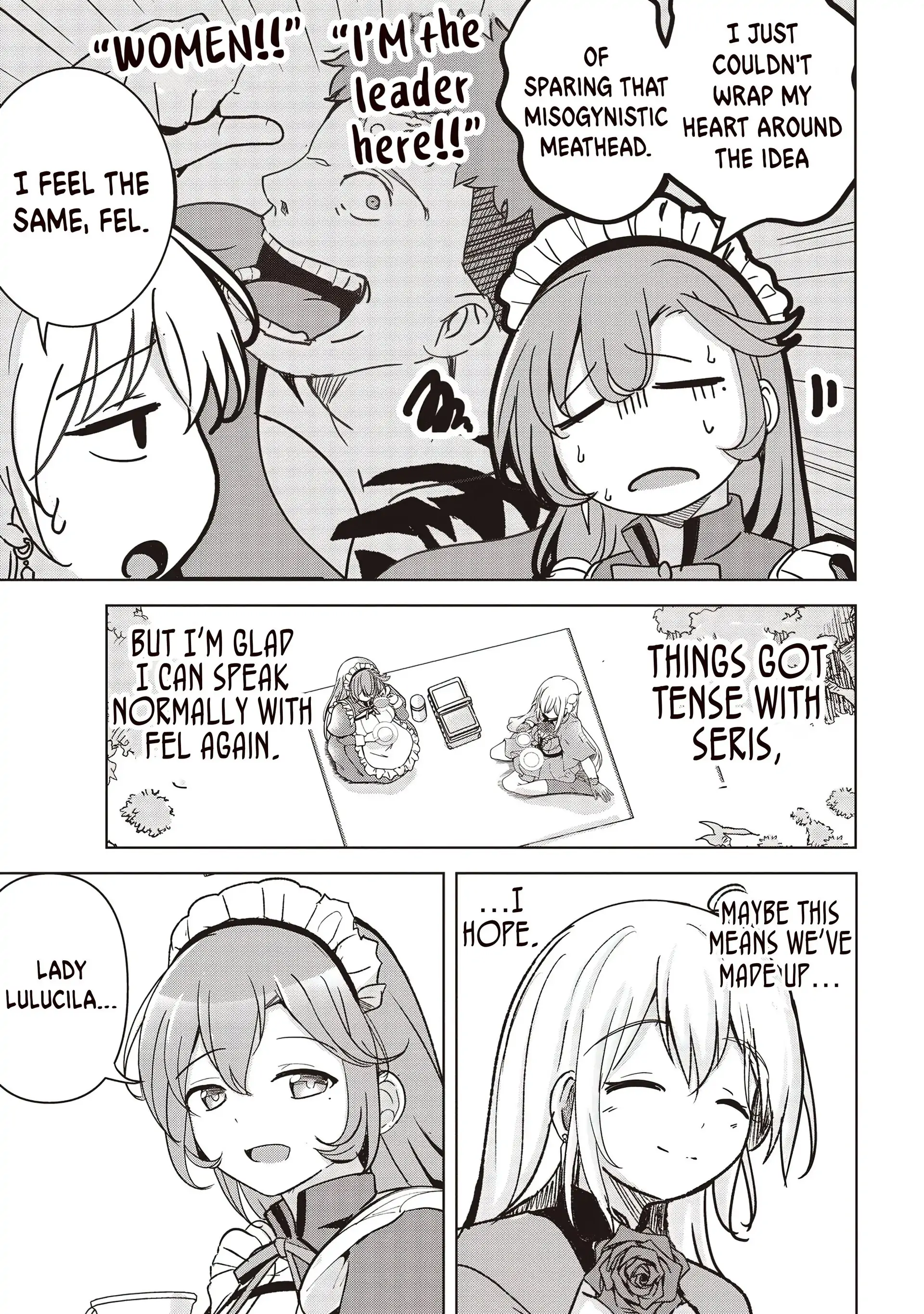 Another World’s Highest Guild Leader ~I’m the Weakest in the Guild, but I Can’t Quit the Guild Because of the Heavy Love of All the Guild Members~ Chapter 22.4 - Page 3