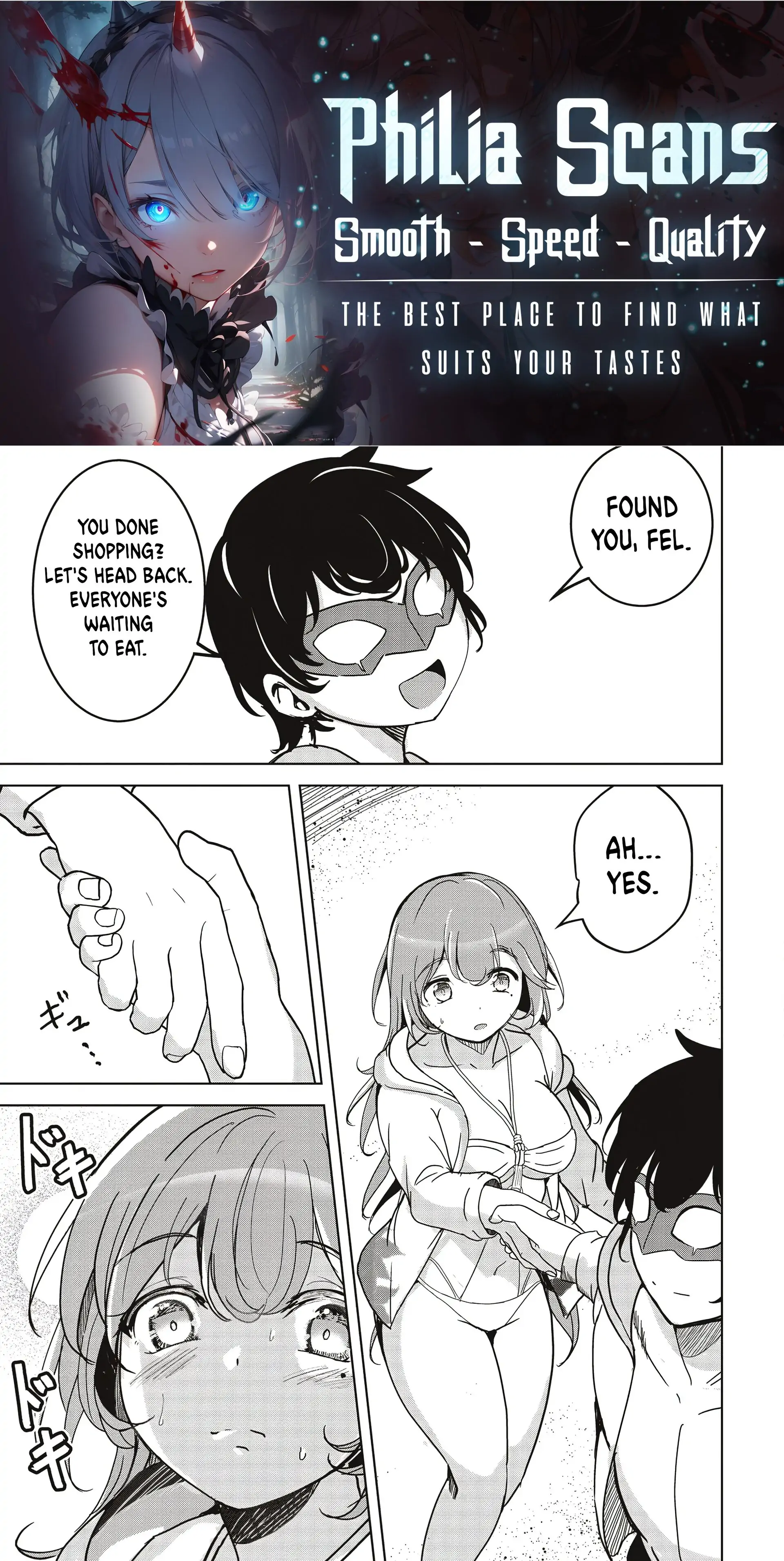 Another World’s Highest Guild Leader ~I’m the Weakest in the Guild, but I Can’t Quit the Guild Because of the Heavy Love of All the Guild Members~ Chapter 24.3 - Page 1