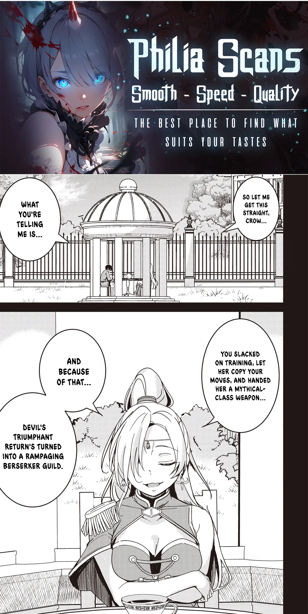 Another World’s Highest Guild Leader ~I’m the Weakest in the Guild, but I Can’t Quit the Guild Because of the Heavy Love of All the Guild Members~ Chapter 26.1 - Page 1