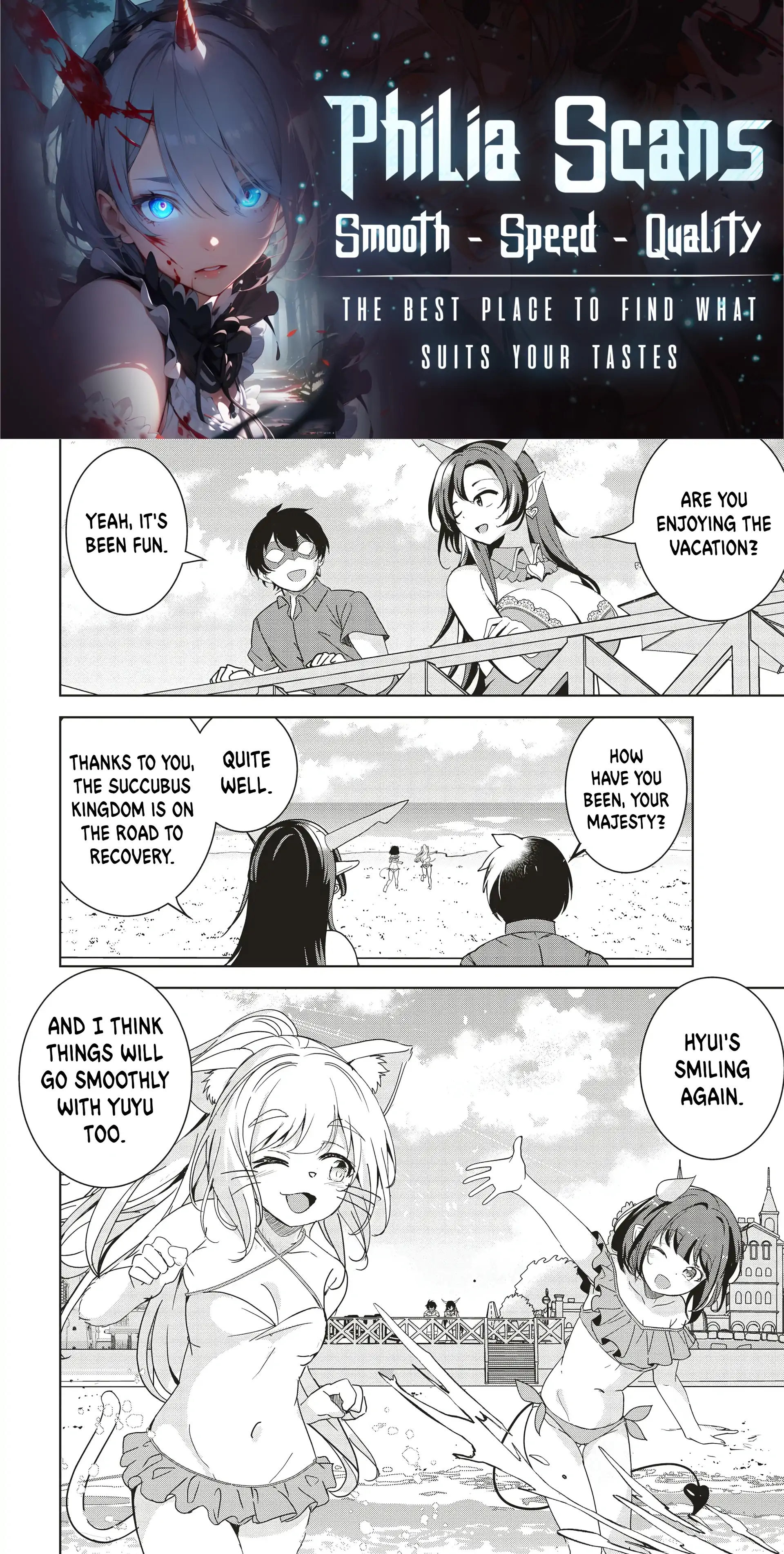 Another World’s Highest Guild Leader ~I’m the Weakest in the Guild, but I Can’t Quit the Guild Because of the Heavy Love of All the Guild Members~ Chapter 27.2 - Page 1