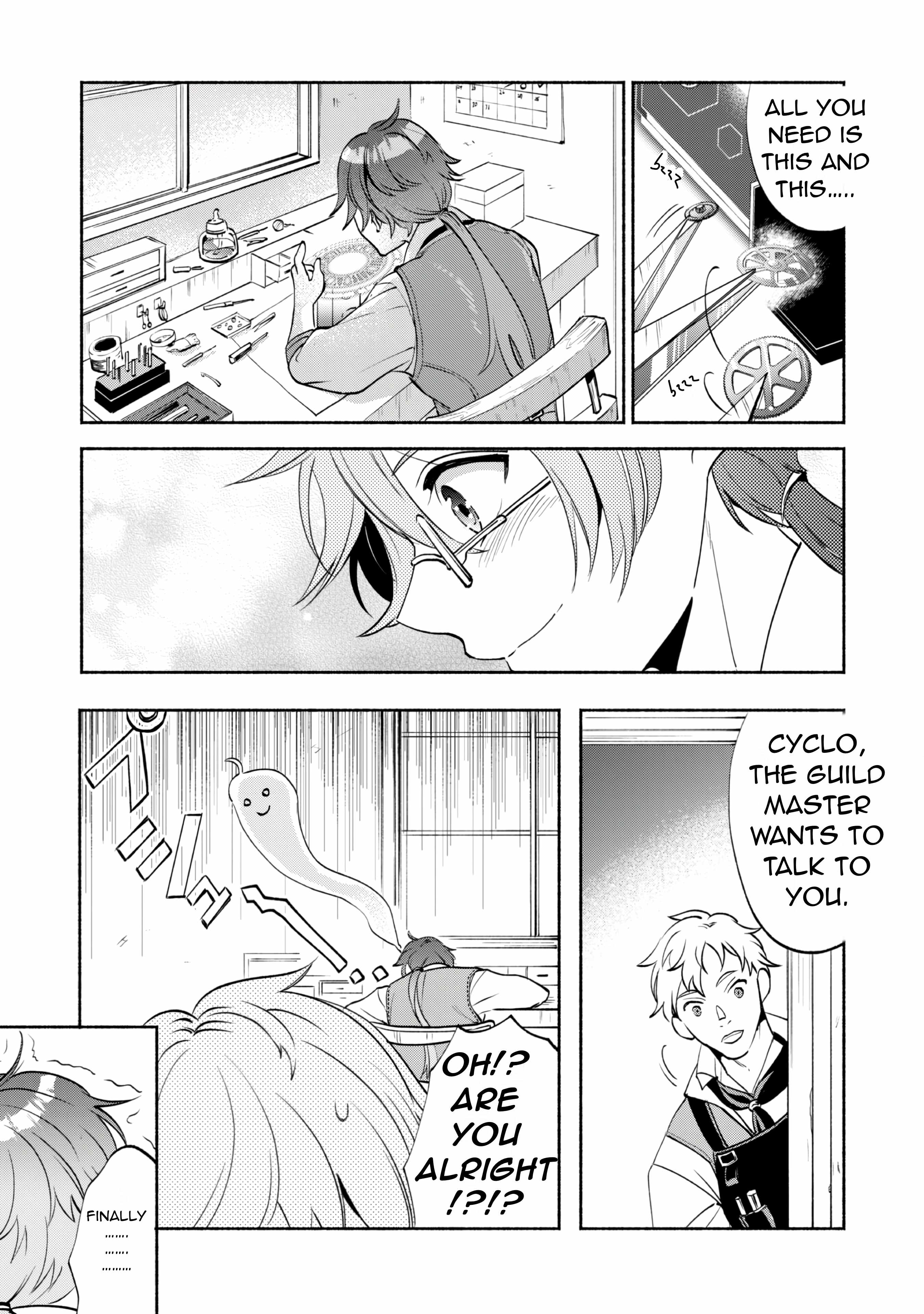 As a Watchmaker, I Was Kicked Out of the Craftsman’s Guild Because My Incompetence Was Deemed Unnecessary, but I Awakened to My True Power in the Depths of the Dungeon Chapter 1.1 - Page 6
