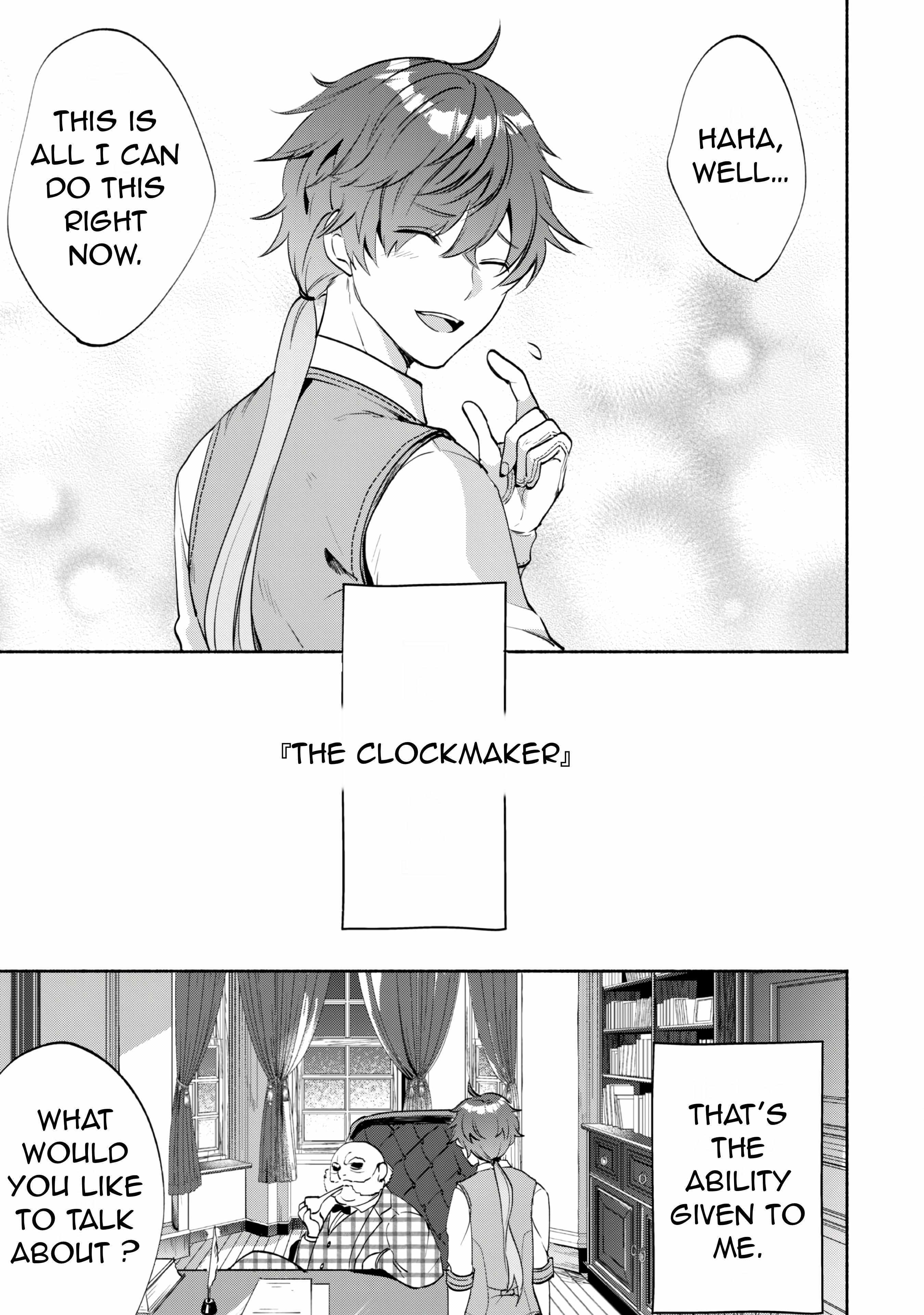 As a Watchmaker, I Was Kicked Out of the Craftsman’s Guild Because My Incompetence Was Deemed Unnecessary, but I Awakened to My True Power in the Depths of the Dungeon Chapter 1.1 - Page 8