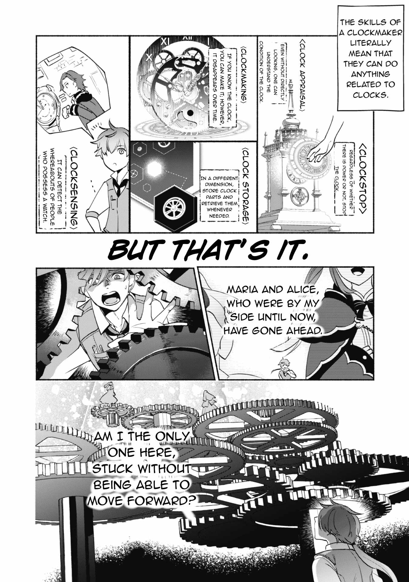 As a Watchmaker, I Was Kicked Out of the Craftsman’s Guild Because My Incompetence Was Deemed Unnecessary, but I Awakened to My True Power in the Depths of the Dungeon Chapter 1.2 - Page 11