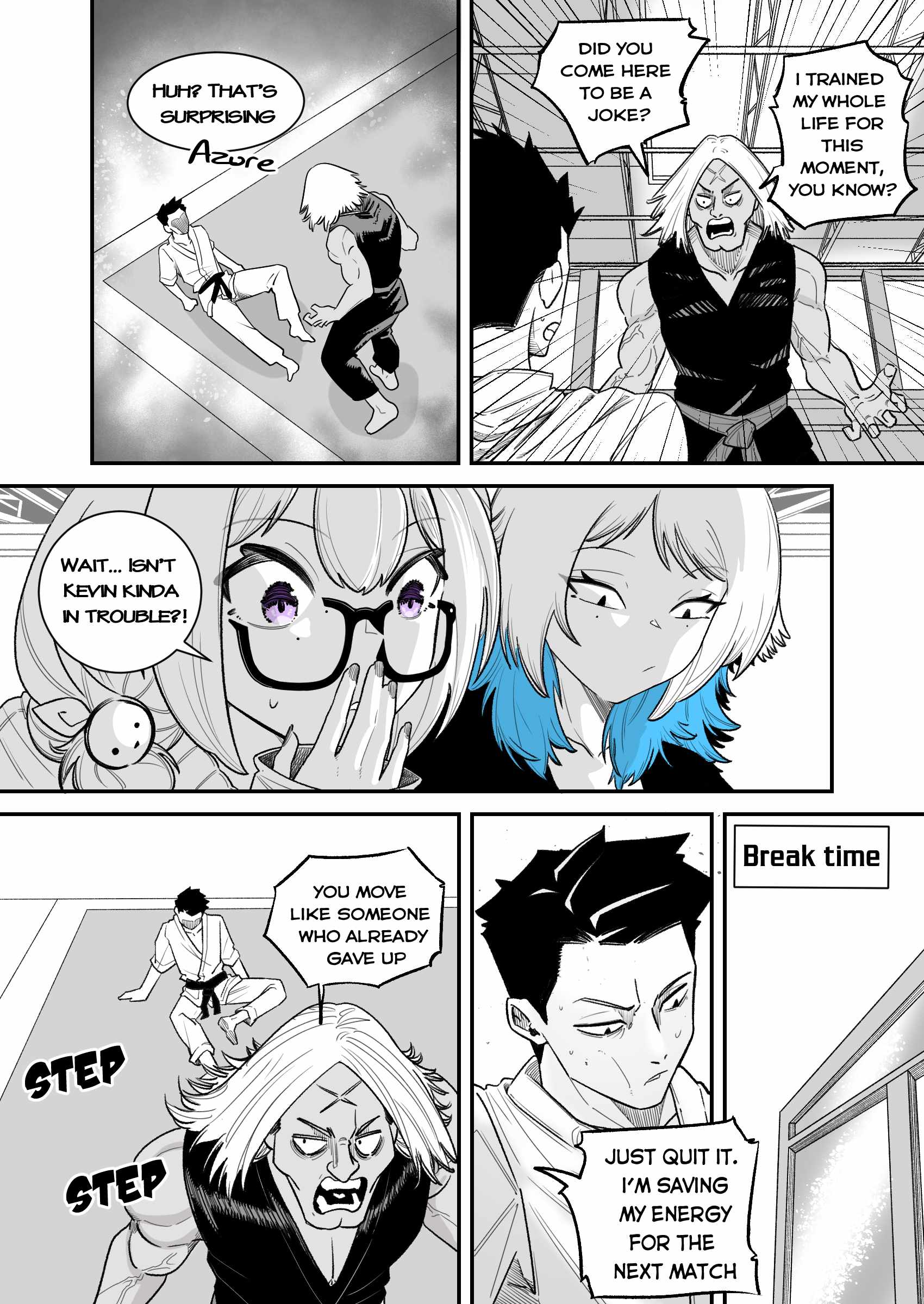 Azure Wants to Turn Me into the Ideal BF Chapter 14 - Page 2