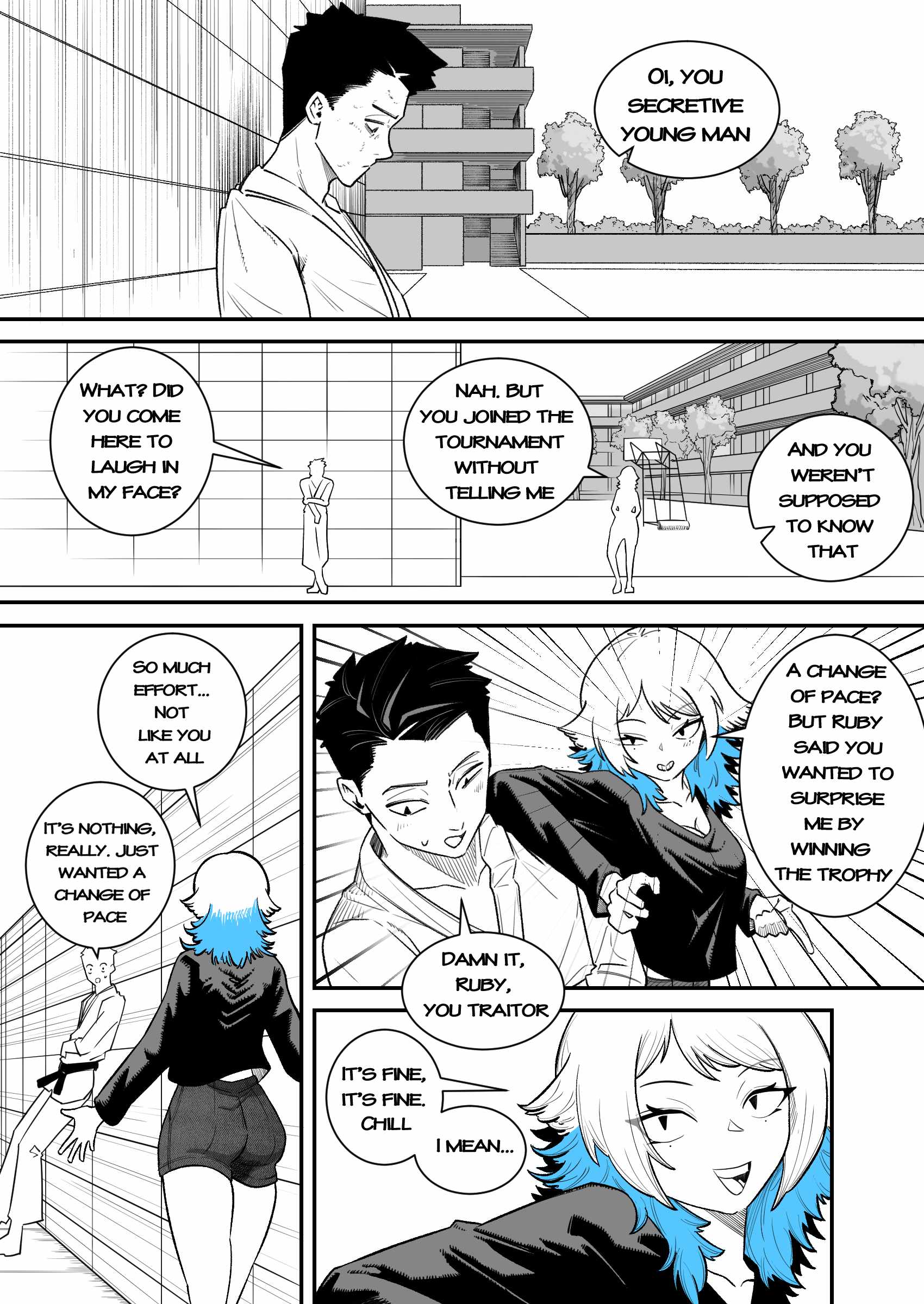 Azure Wants to Turn Me into the Ideal BF Chapter 14 - Page 3