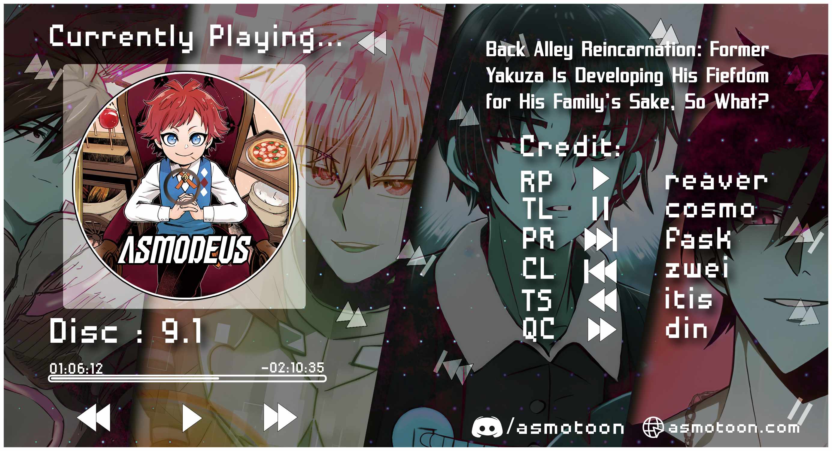 Back Alley Reincarnation: Former Yakuza Is Developing His Fiefdom for His Family’s Sake, So What? Chapter 9.1 - Page 1