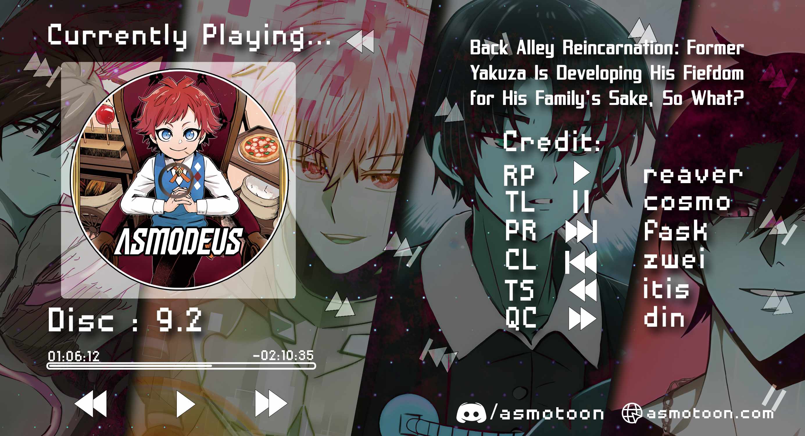 Back Alley Reincarnation: Former Yakuza Is Developing His Fiefdom for His Family’s Sake, So What? Chapter 9.2 - Page 1