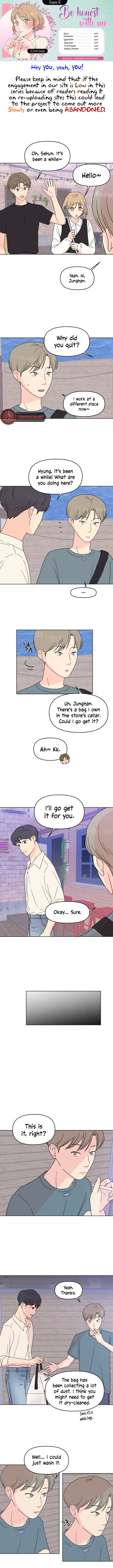 Be Honest With Me Chapter 10 - Page 1