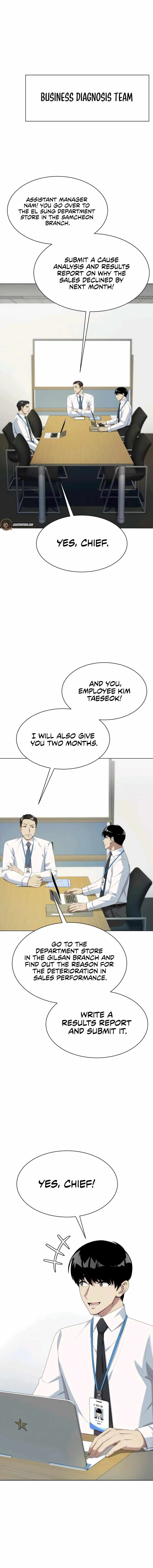 Becoming a Legendary Ace Employee Chapter 90 - Page 1